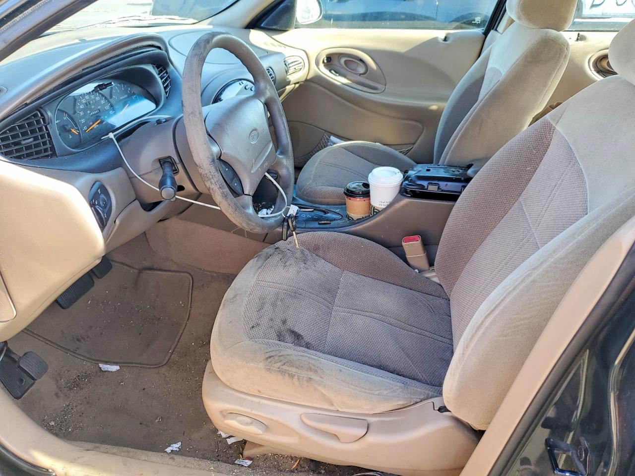 1998 Ford Taurus Lx Gray vin: 1FAFP52SXWG161611