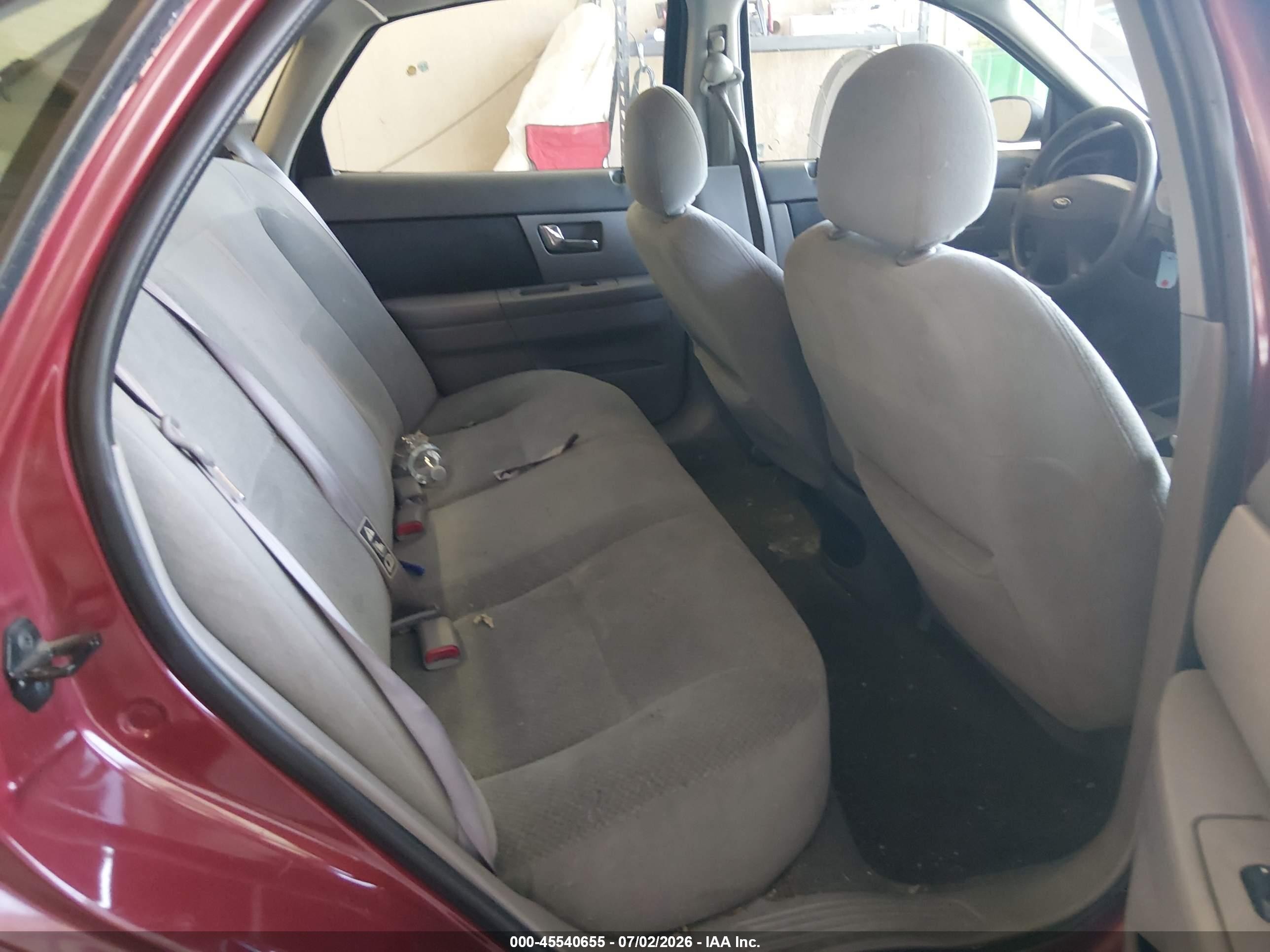 2002 Ford Taurus Lx Standard Red vin: 1FAFP52U12G140254