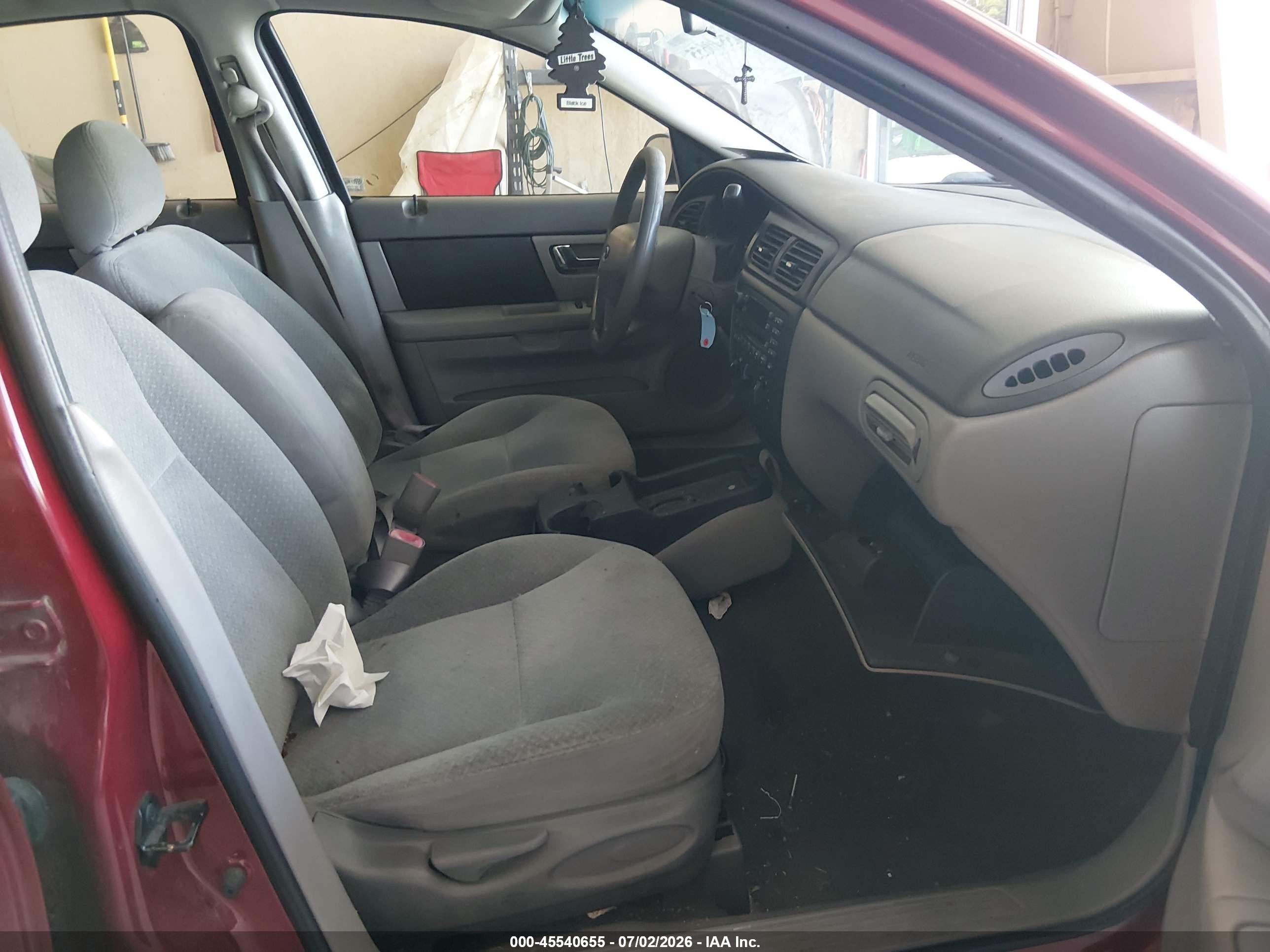 2002 Ford Taurus Lx Standard Red vin: 1FAFP52U12G140254