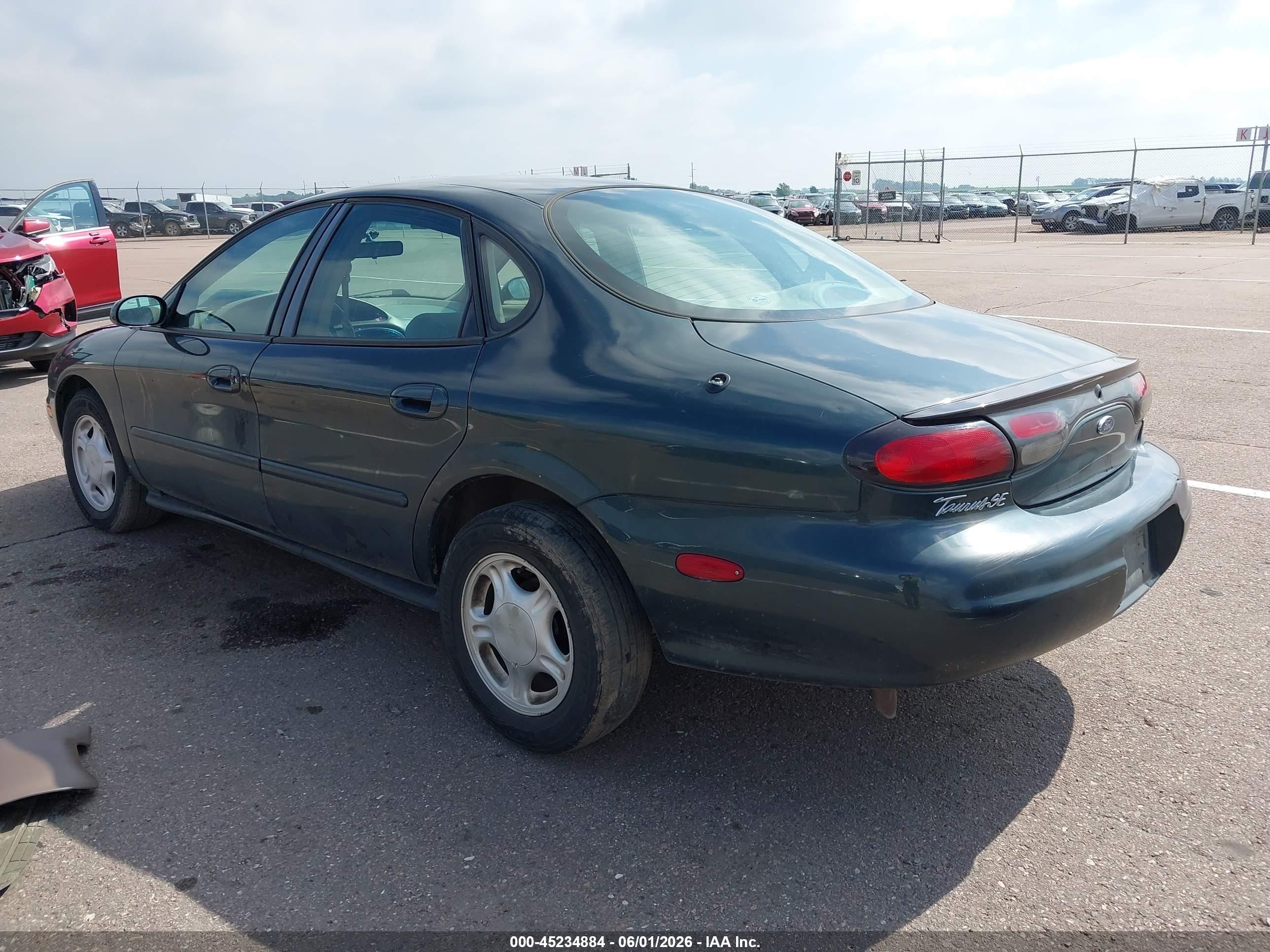 1998 Ford Taurus Lx/se Зеленый vin: 1FAFP52U1WG137604
