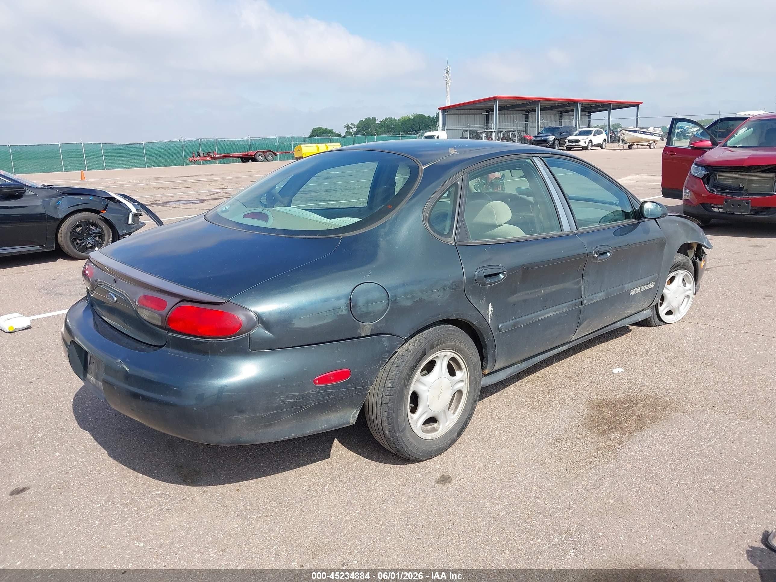 1998 Ford Taurus Lx/se Зеленый vin: 1FAFP52U1WG137604
