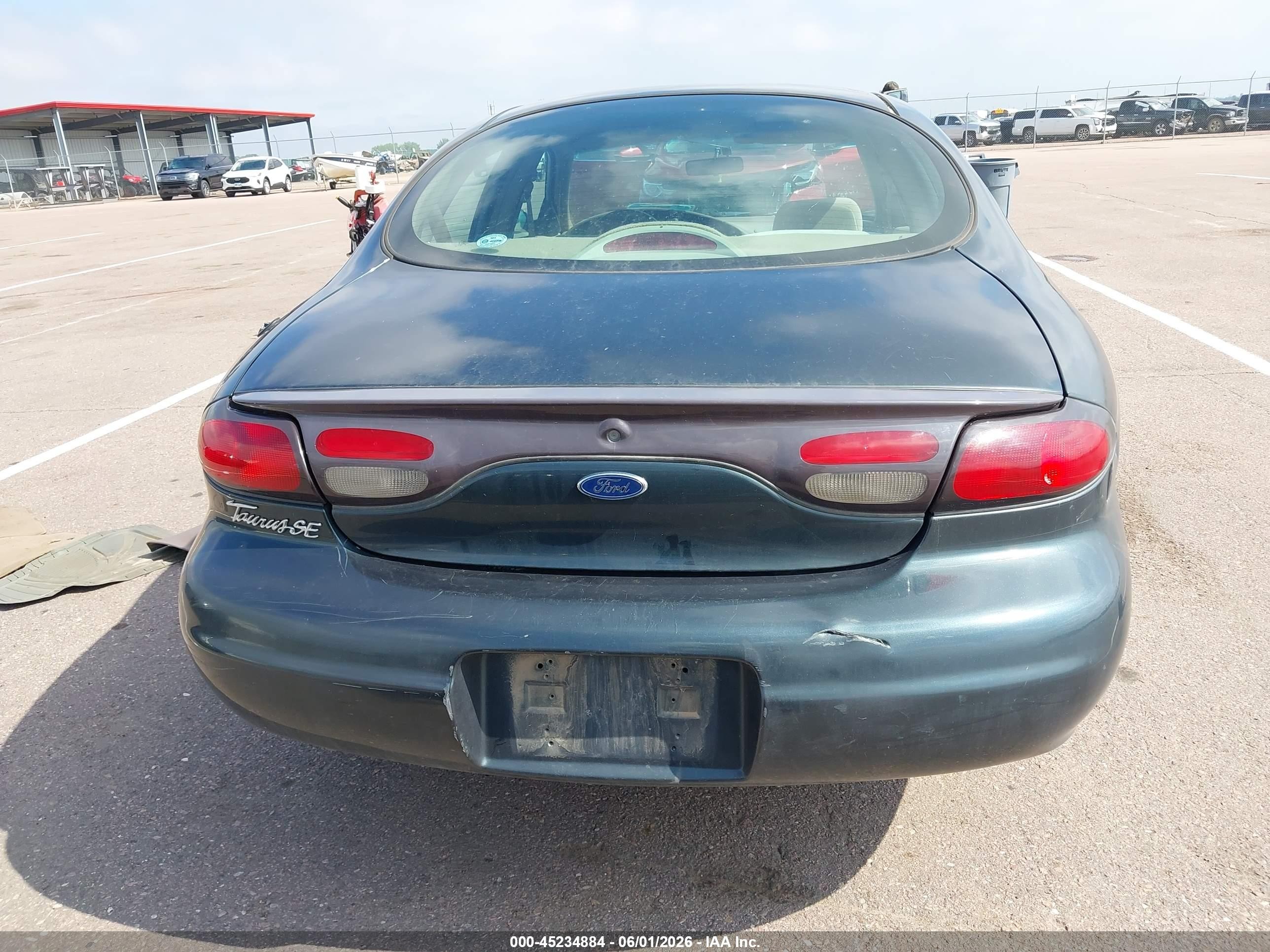 1998 Ford Taurus Lx/se Зеленый vin: 1FAFP52U1WG137604
