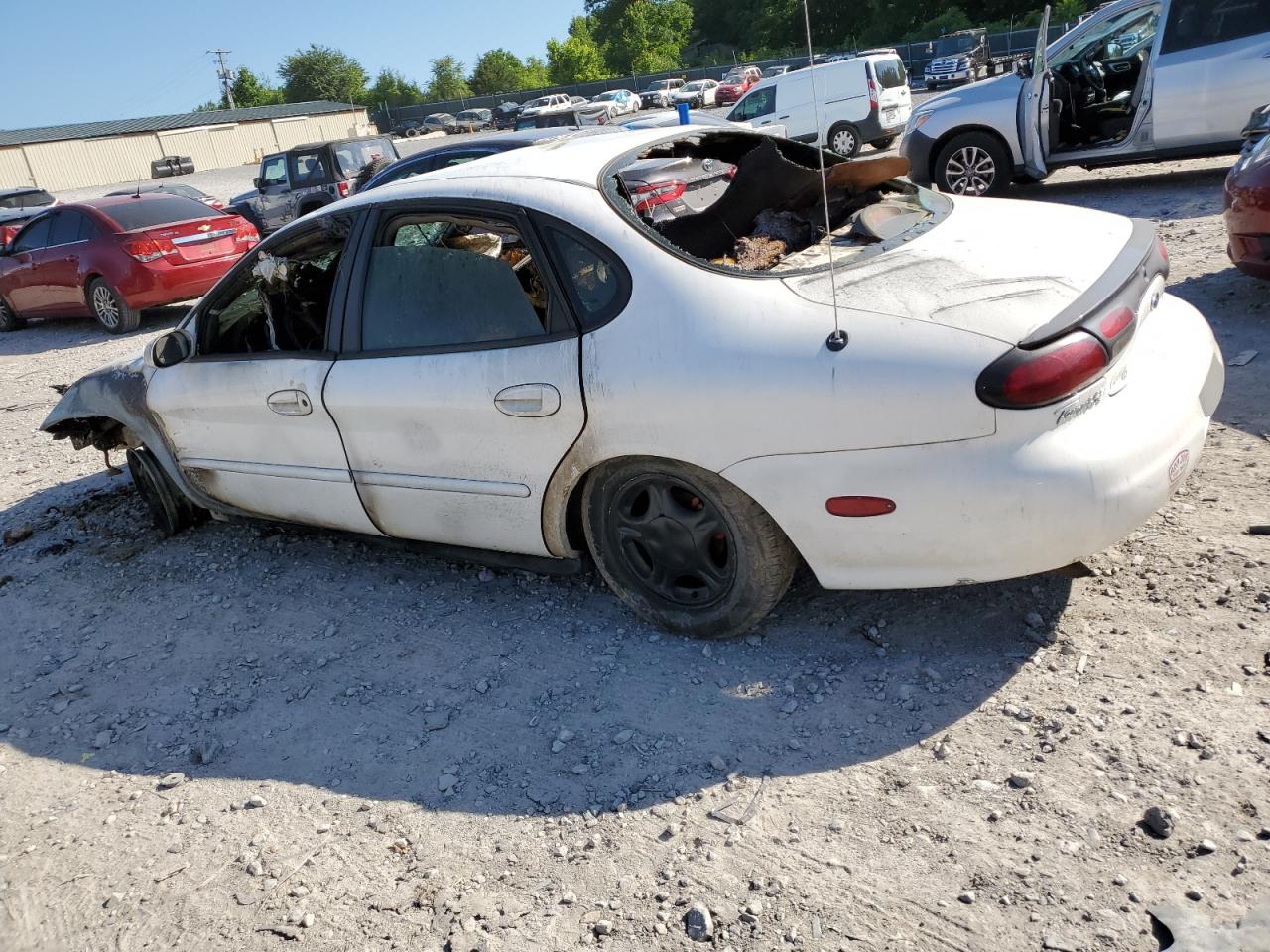 1998 Ford Taurus Lx Белый vin: 1FAFP52U2WA274750
