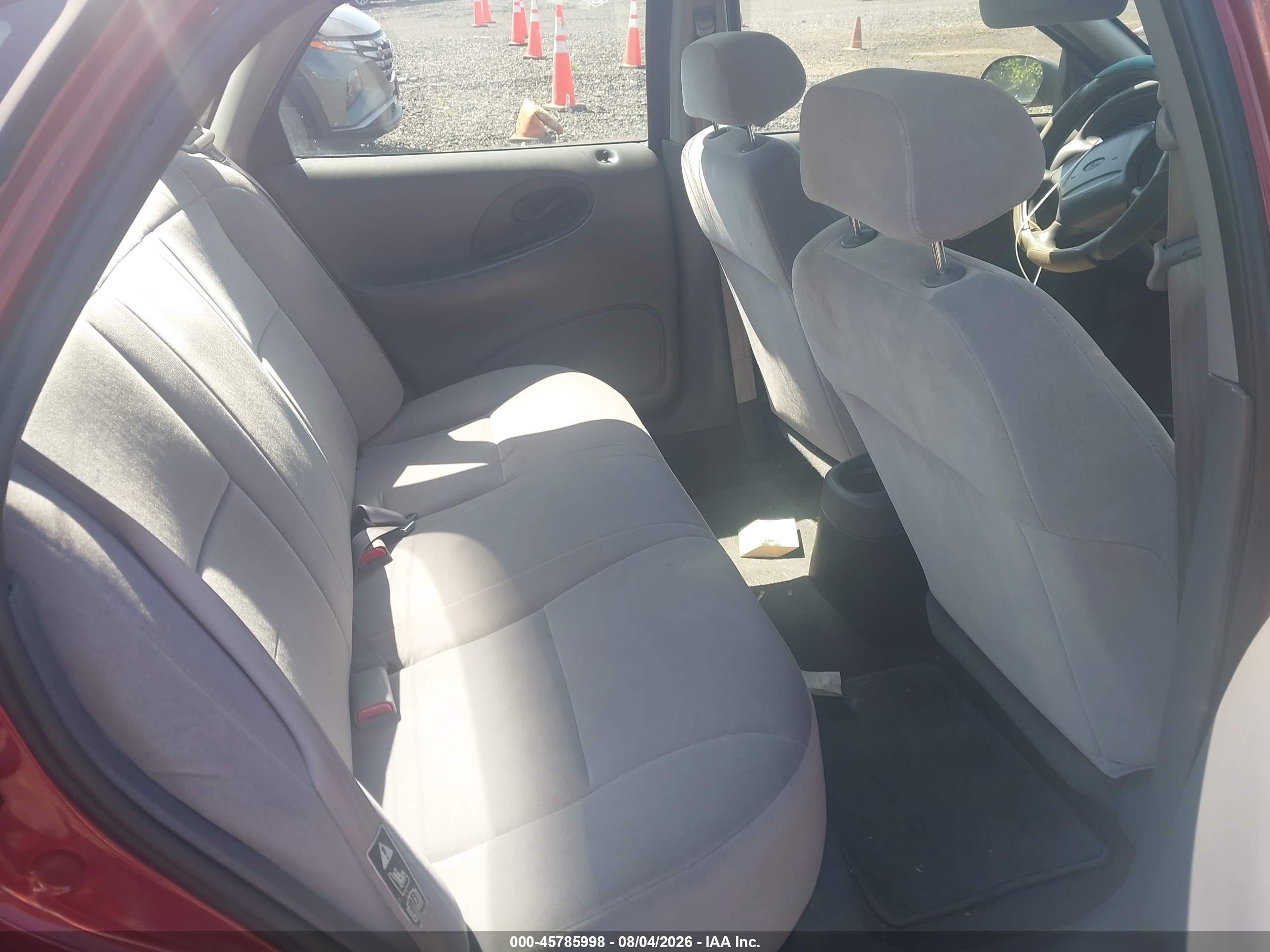 1999 Ford Taurus Lx Red vin: 1FAFP52U2XA207471