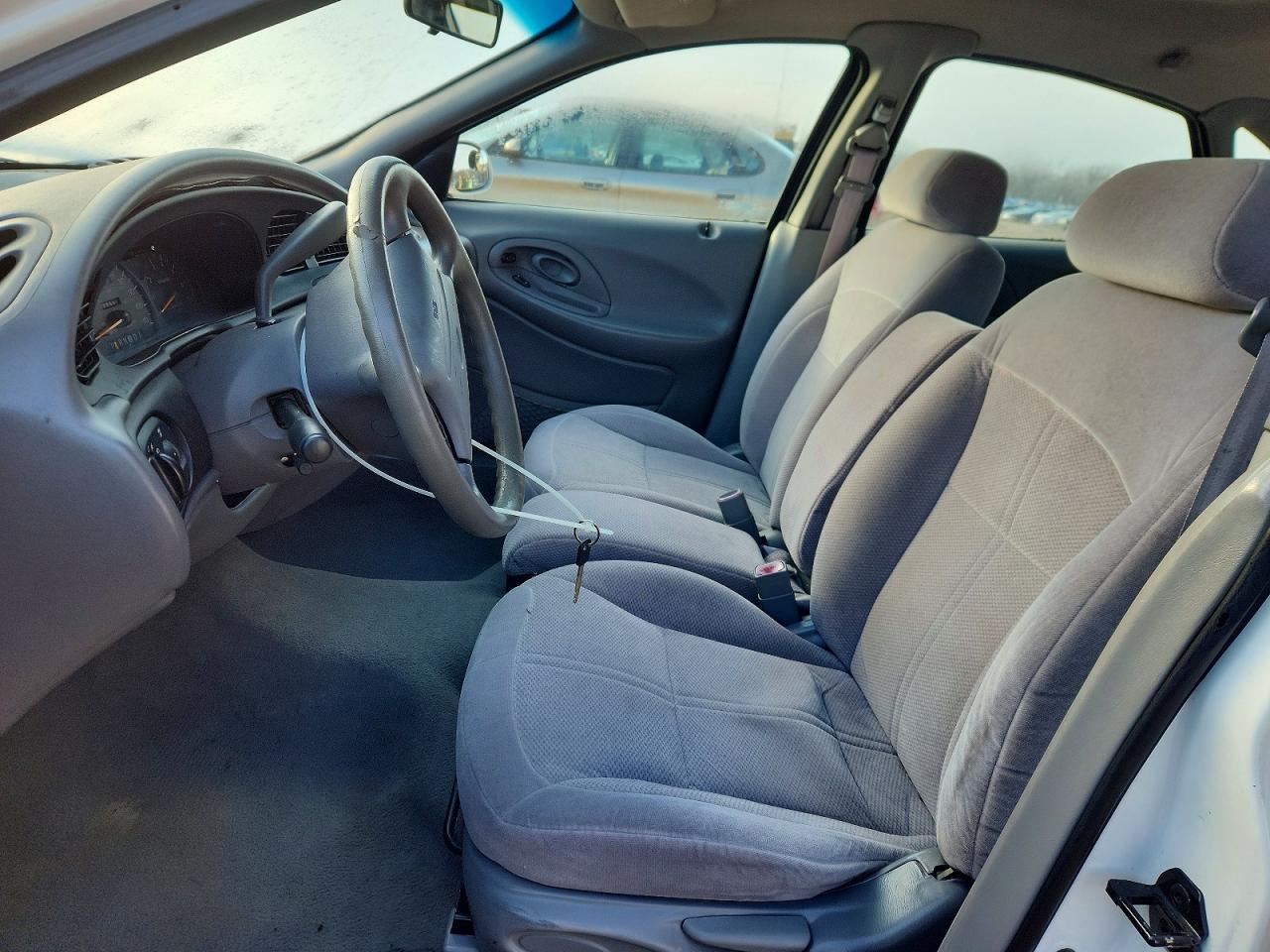 1998 Ford Taurus Lx White vin: 1FAFP52U3WA178352