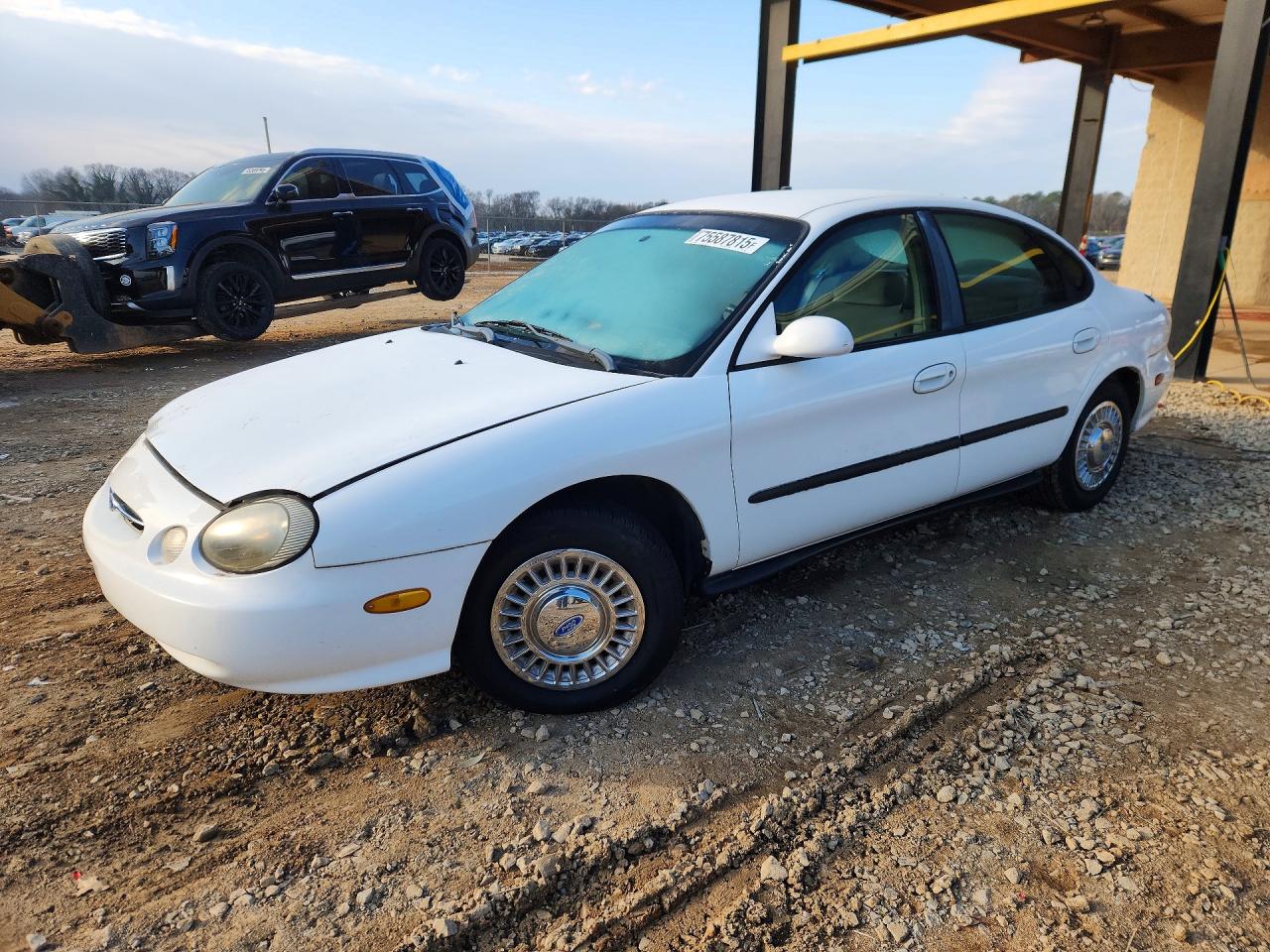 1998 Ford Taurus Lx White vin: 1FAFP52U3WA178352
