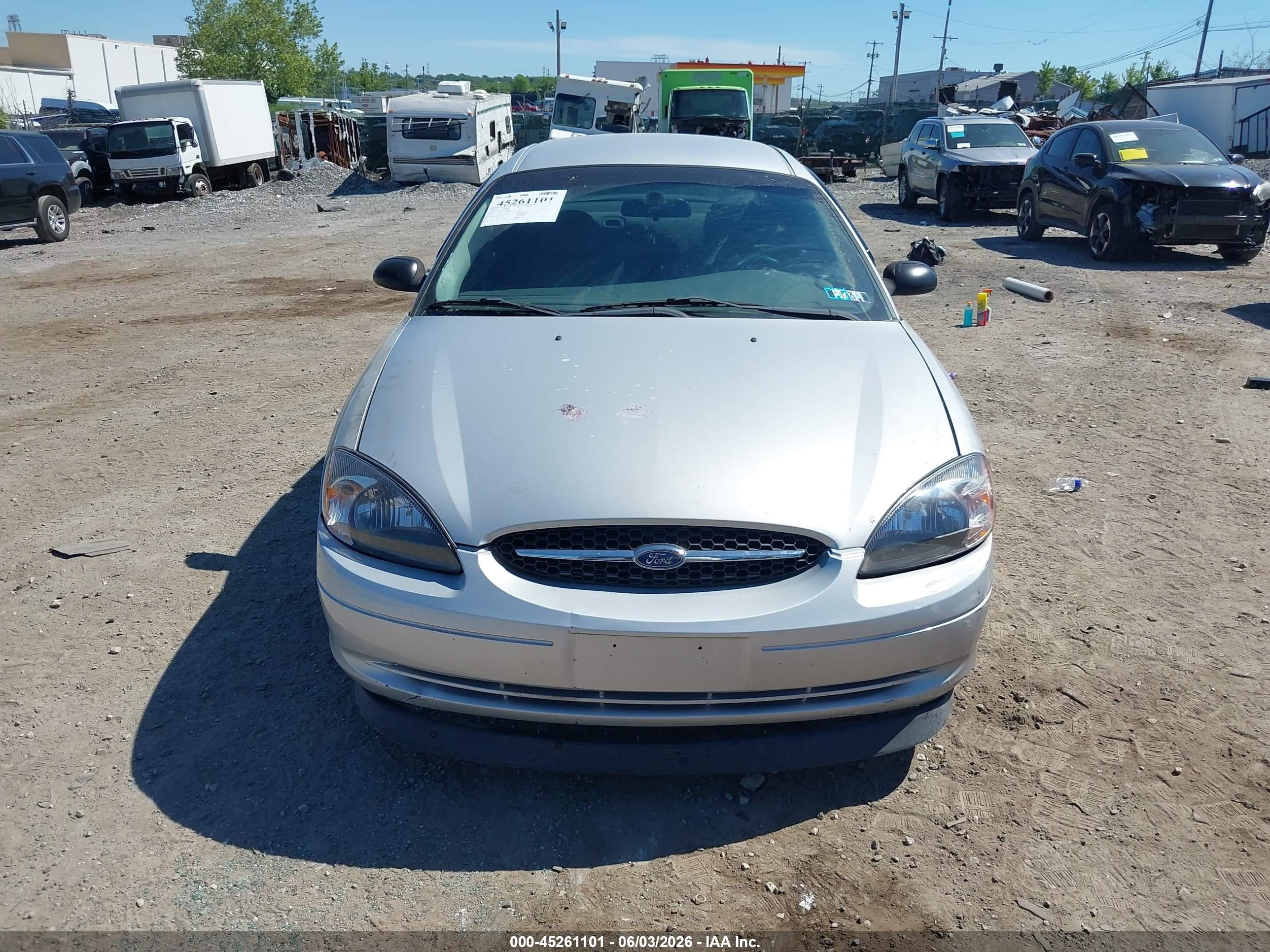 2002 Ford Taurus Lx Silver vin: 1FAFP52U42A171436