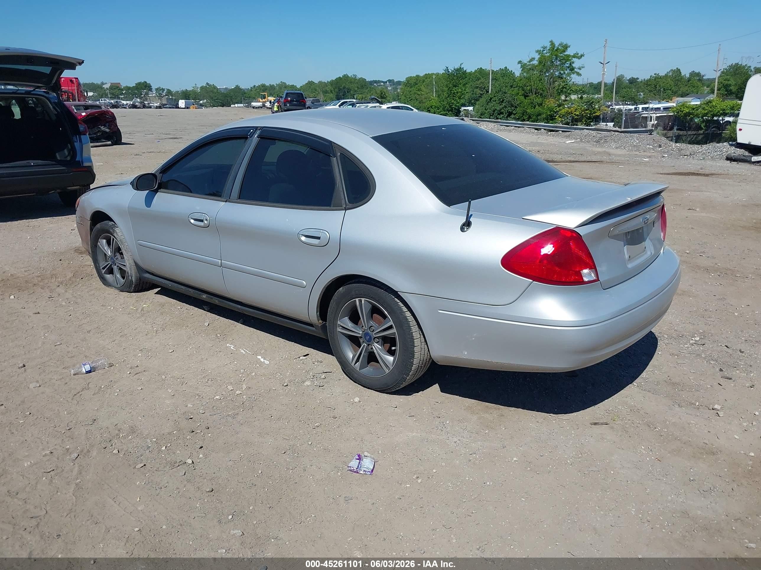 2002 Ford Taurus Lx Silver vin: 1FAFP52U42A171436