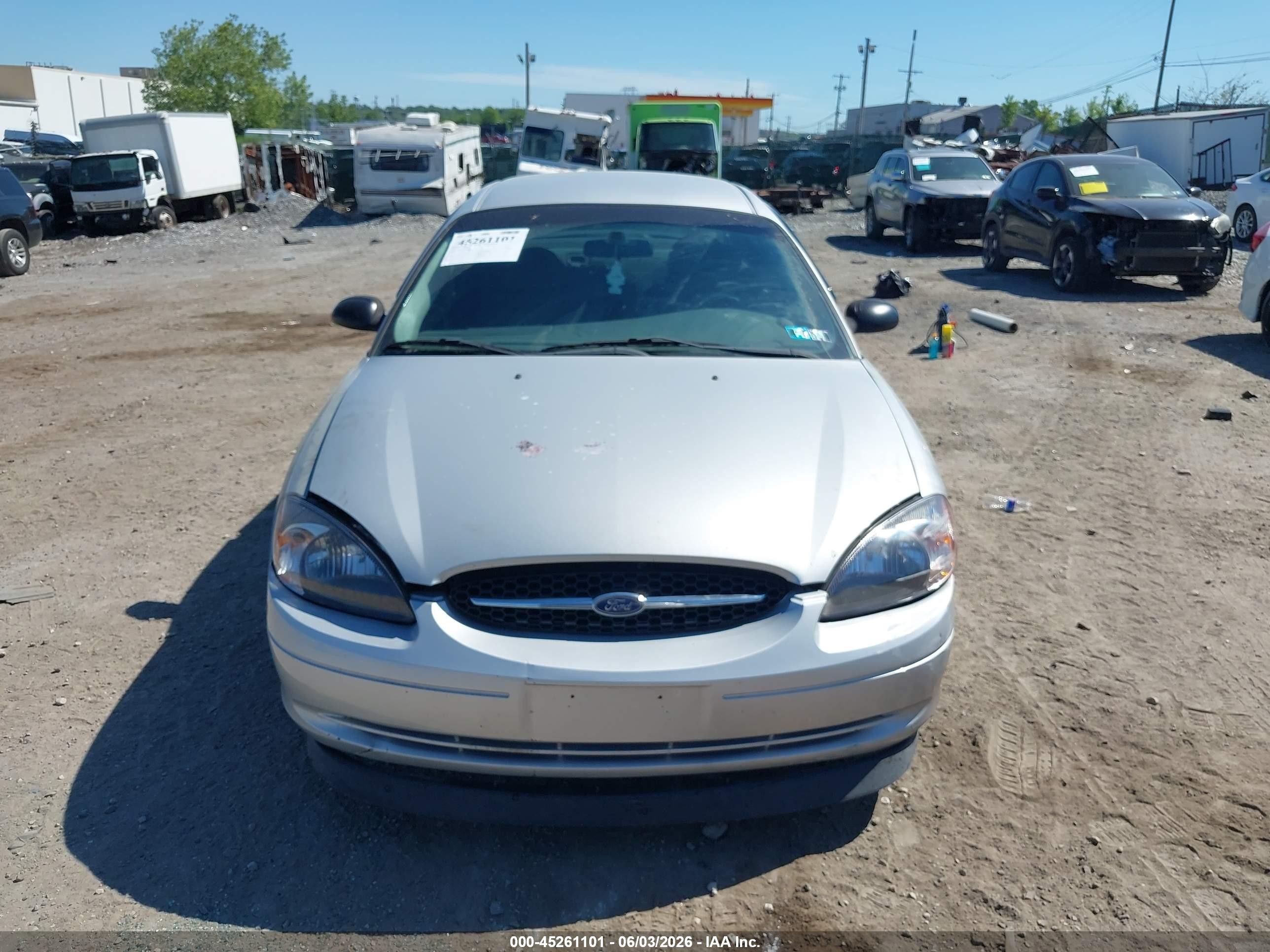 2002 Ford Taurus Lx Silver vin: 1FAFP52U42A171436