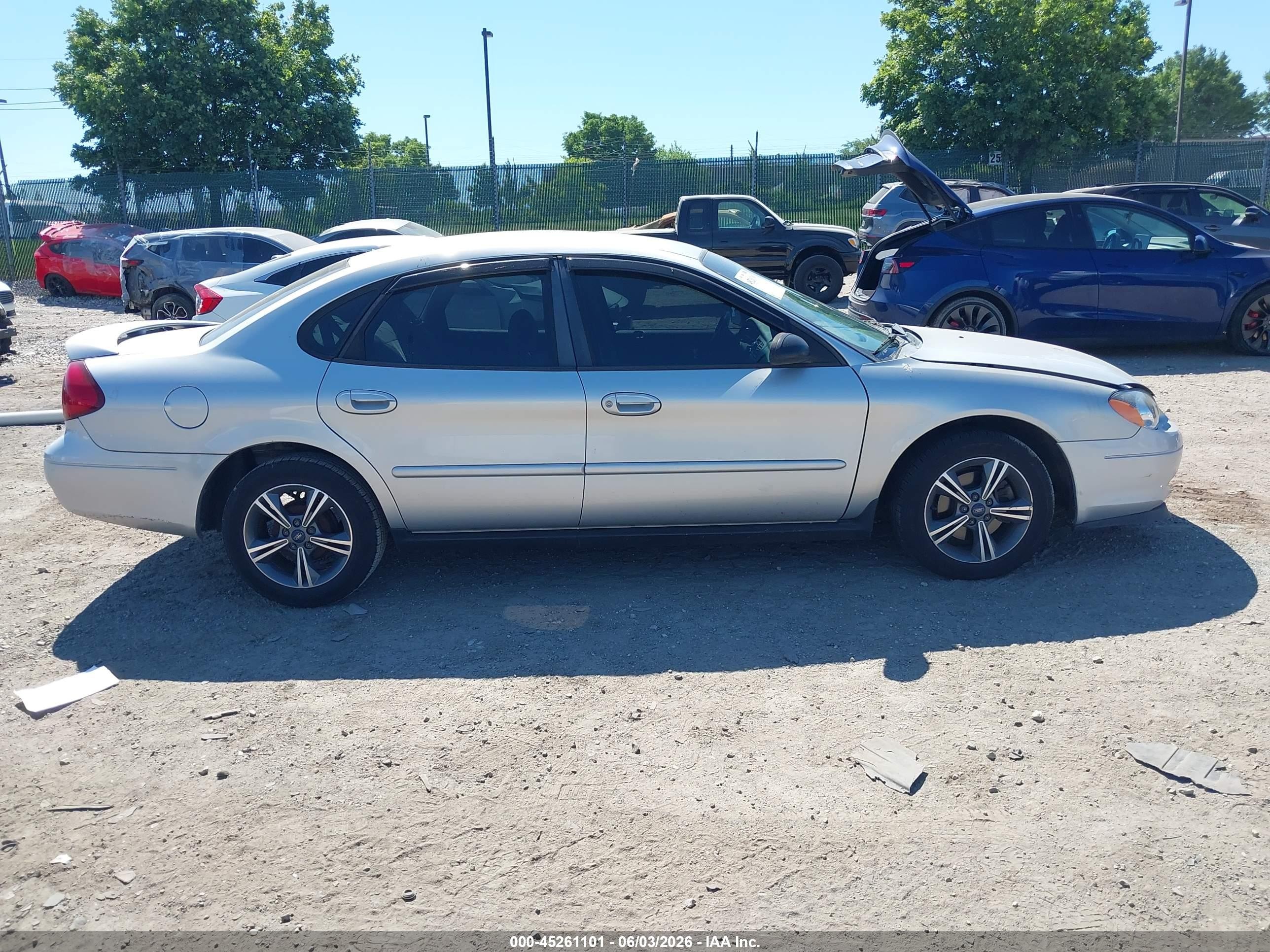2002 Ford Taurus Lx Silver vin: 1FAFP52U42A171436