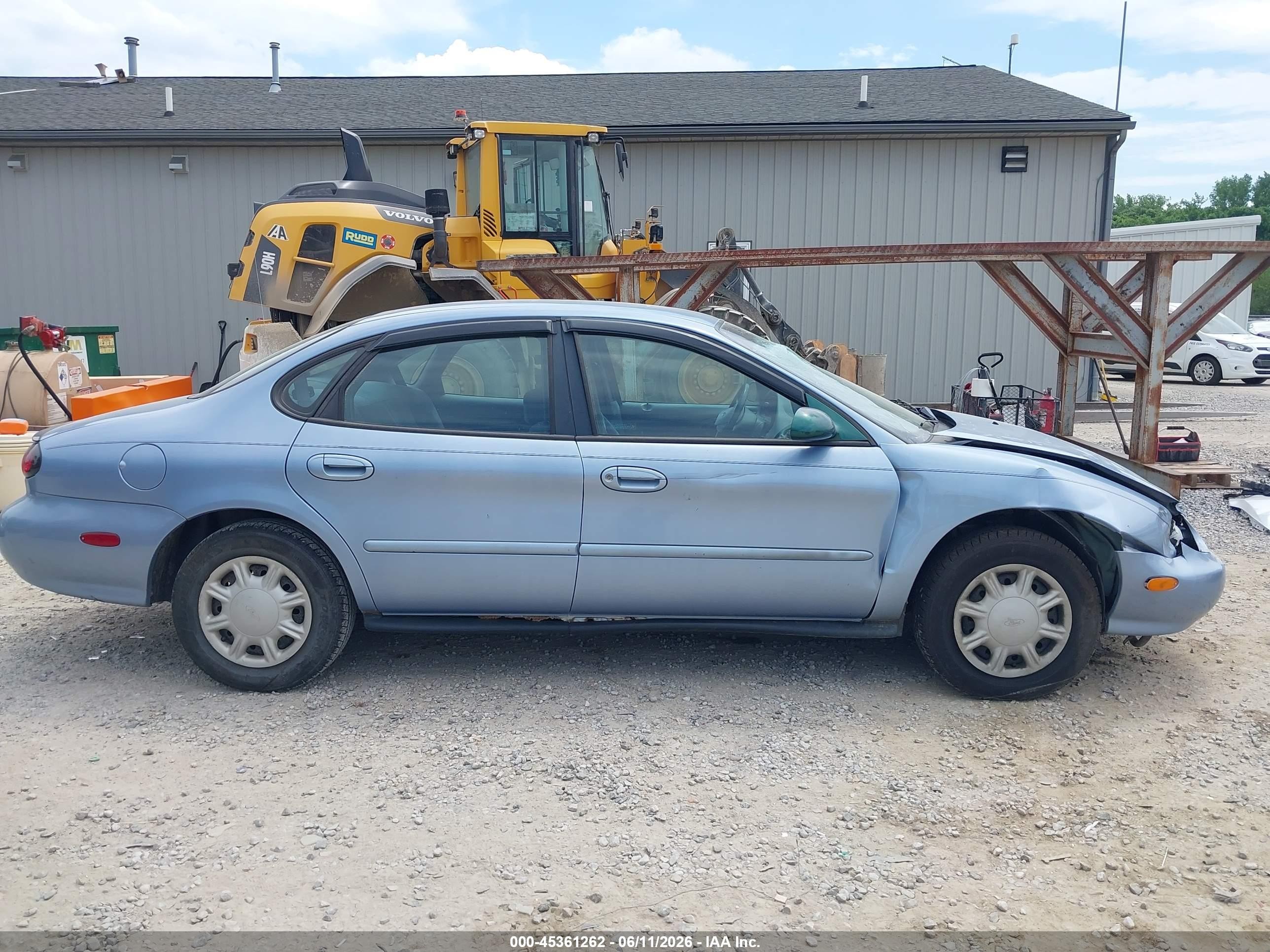 1998 Ford Taurus Lx/se Light Blue vin: 1FAFP52U4WA272384
