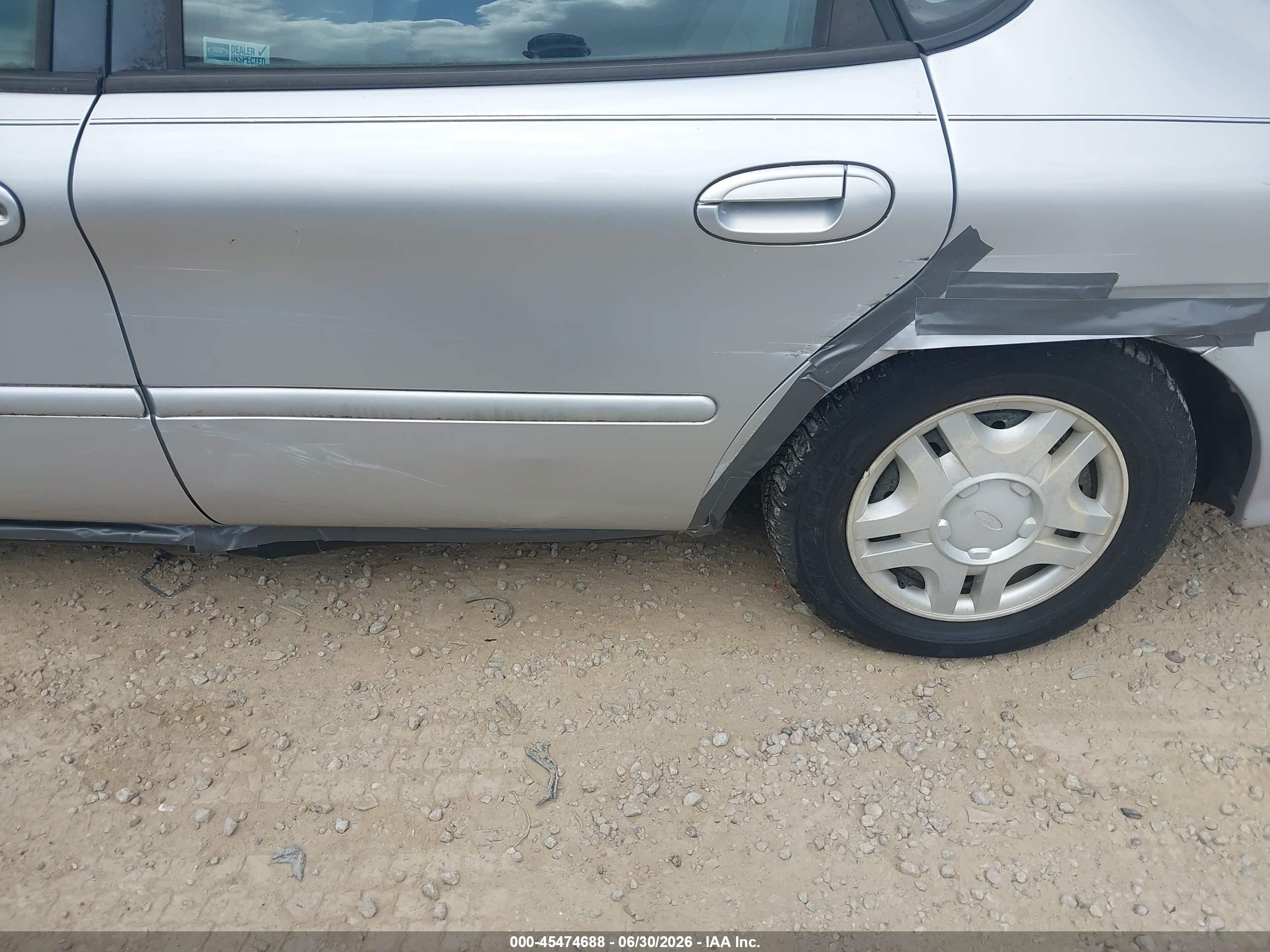 1999 Ford Taurus Lx Silver vin: 1FAFP52U4XG153457