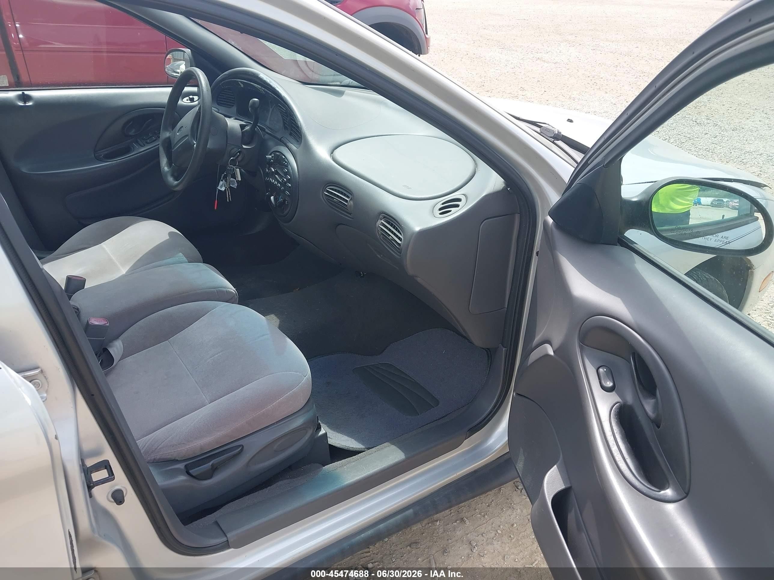 1999 Ford Taurus Lx Silver vin: 1FAFP52U4XG153457