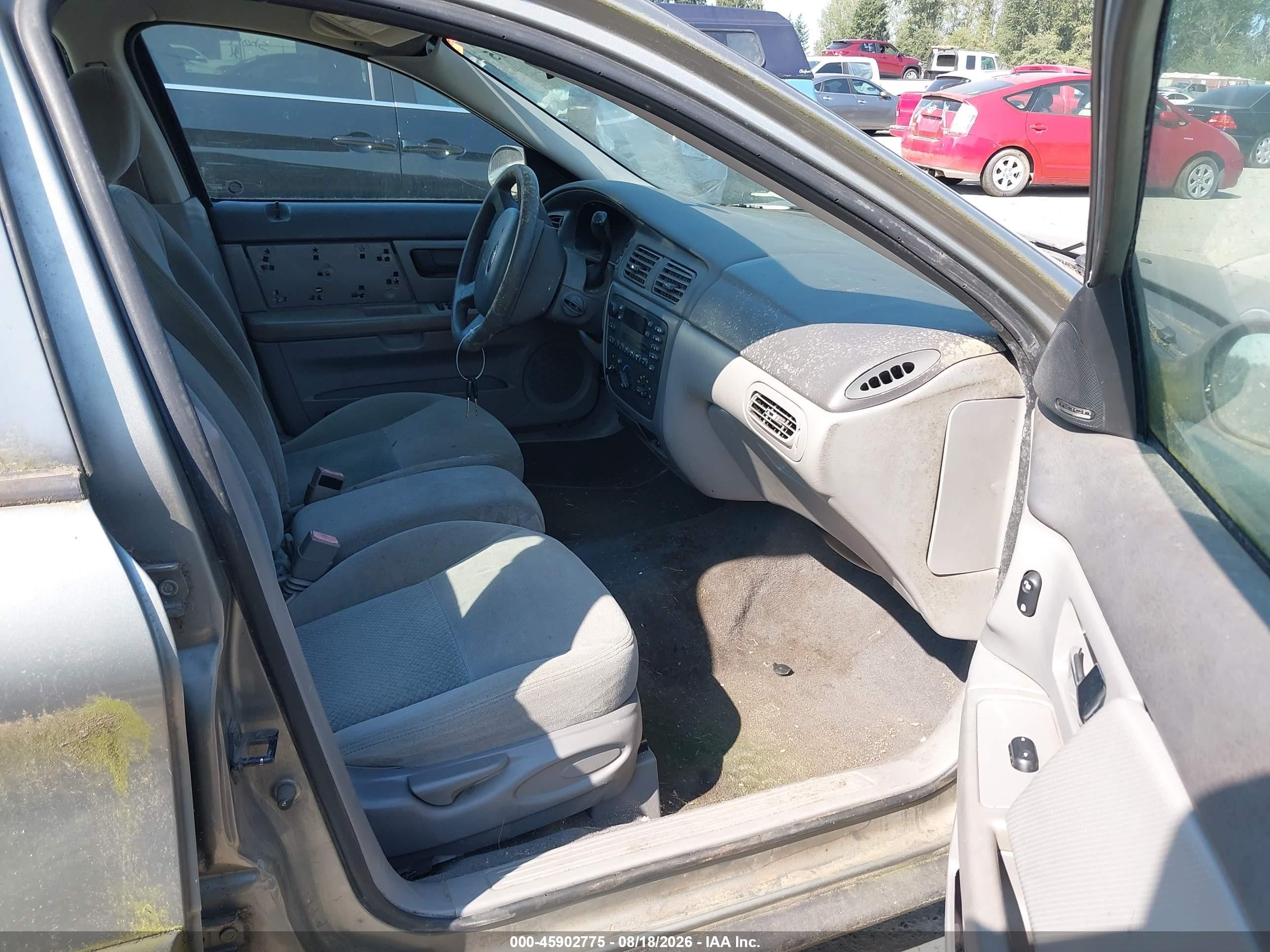 2004 Ford Taurus Lx Gray vin: 1FAFP52U54A111247