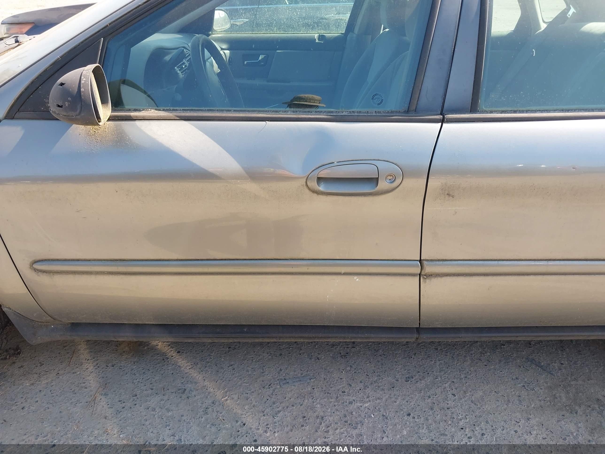 2004 Ford Taurus Lx Gray vin: 1FAFP52U54A111247