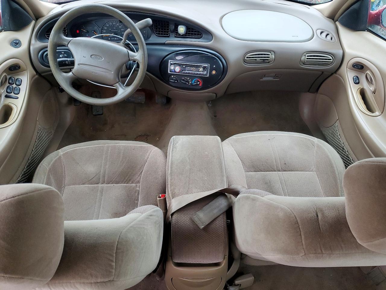 1998 Ford Taurus Lx Red vin: 1FAFP52U5WG100118