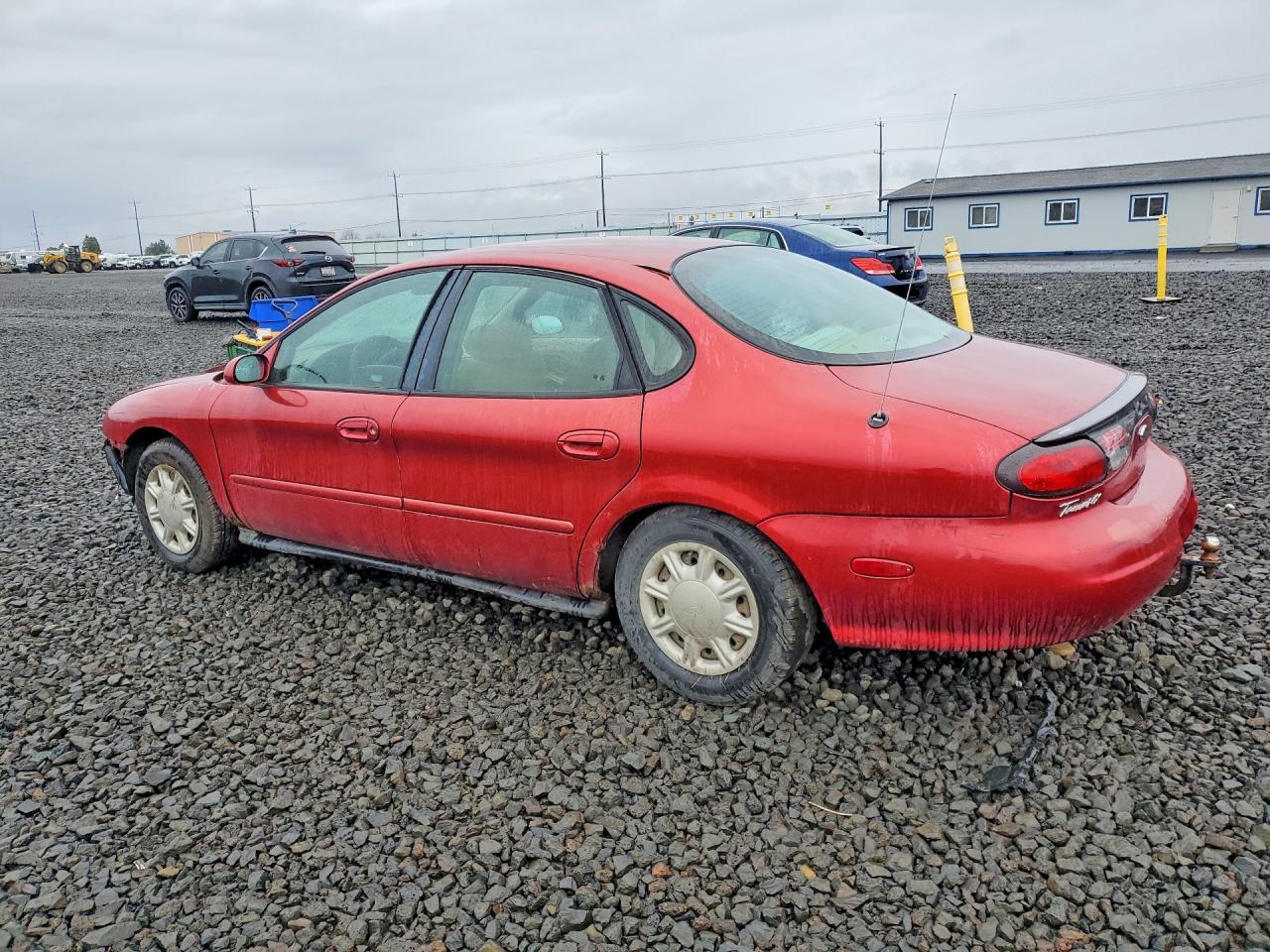 1998 Ford Taurus Lx Red vin: 1FAFP52U5WG100118
