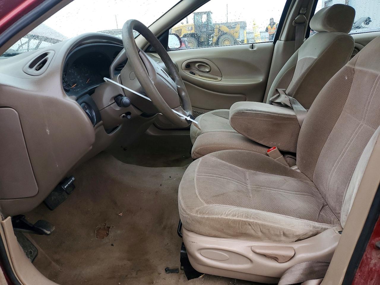 1998 Ford Taurus Lx Red vin: 1FAFP52U5WG100118
