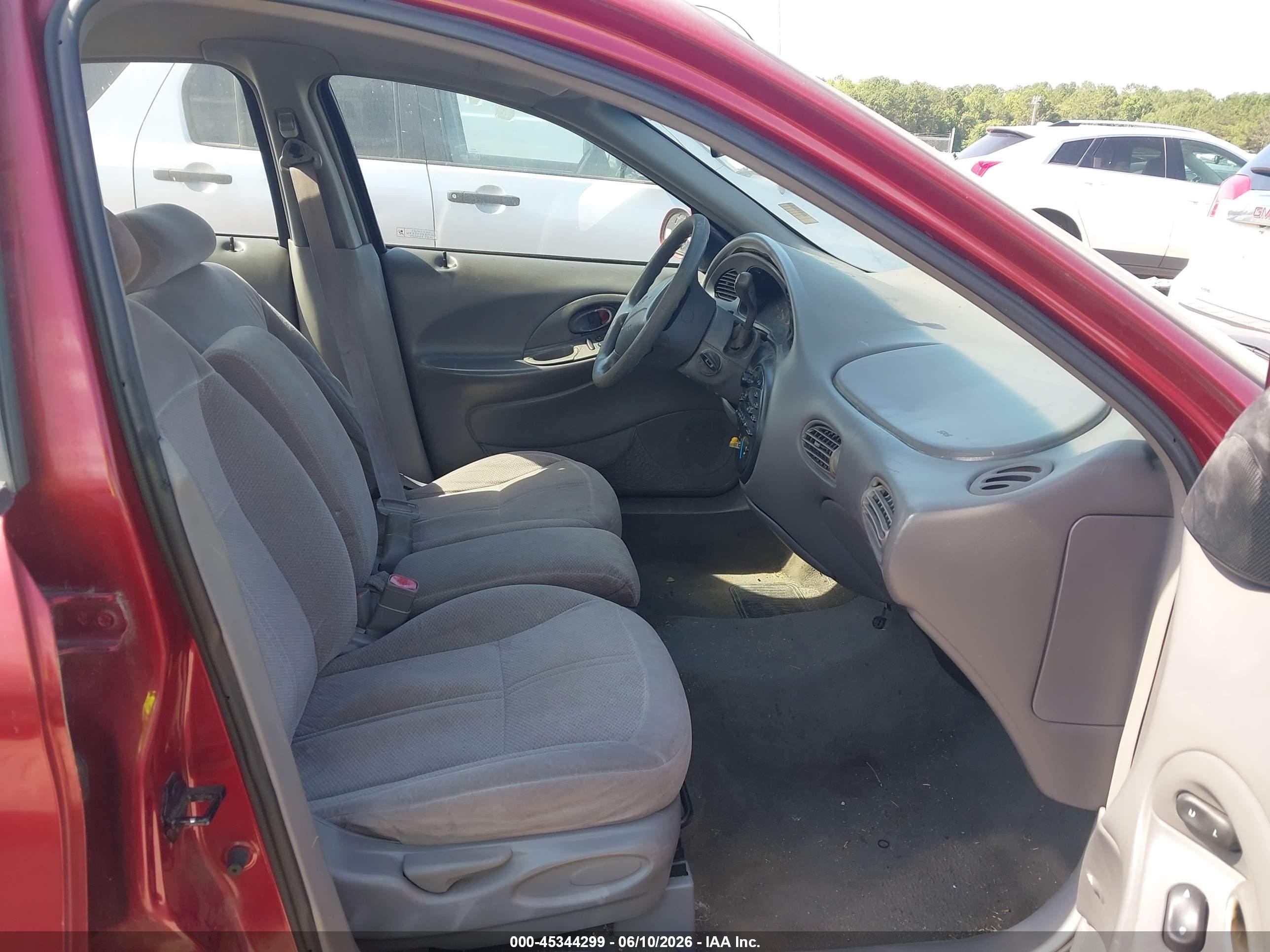 1998 Ford Taurus Lx/se Red vin: 1FAFP52U6WA117092