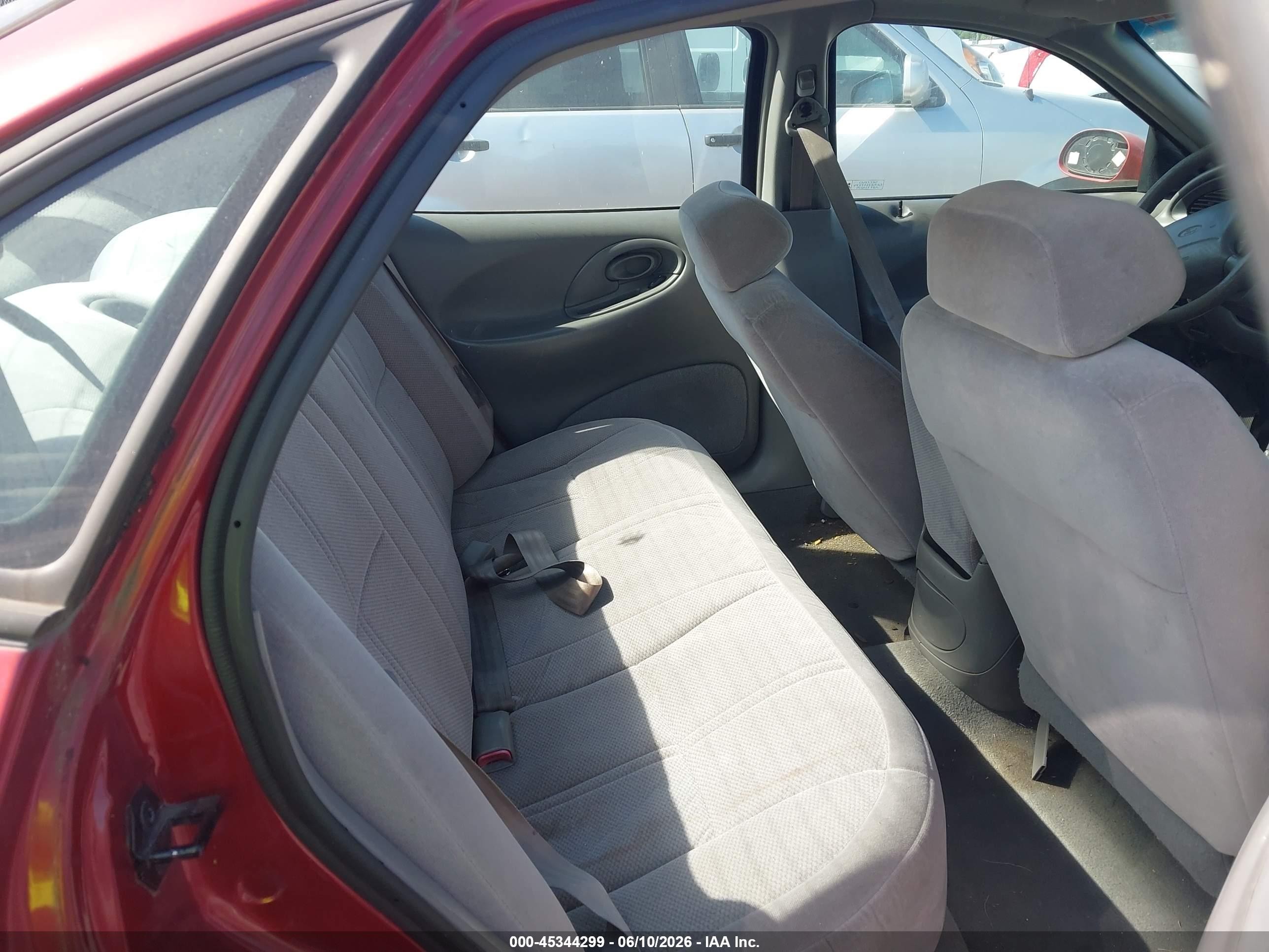 1998 Ford Taurus Lx/se Red vin: 1FAFP52U6WA117092
