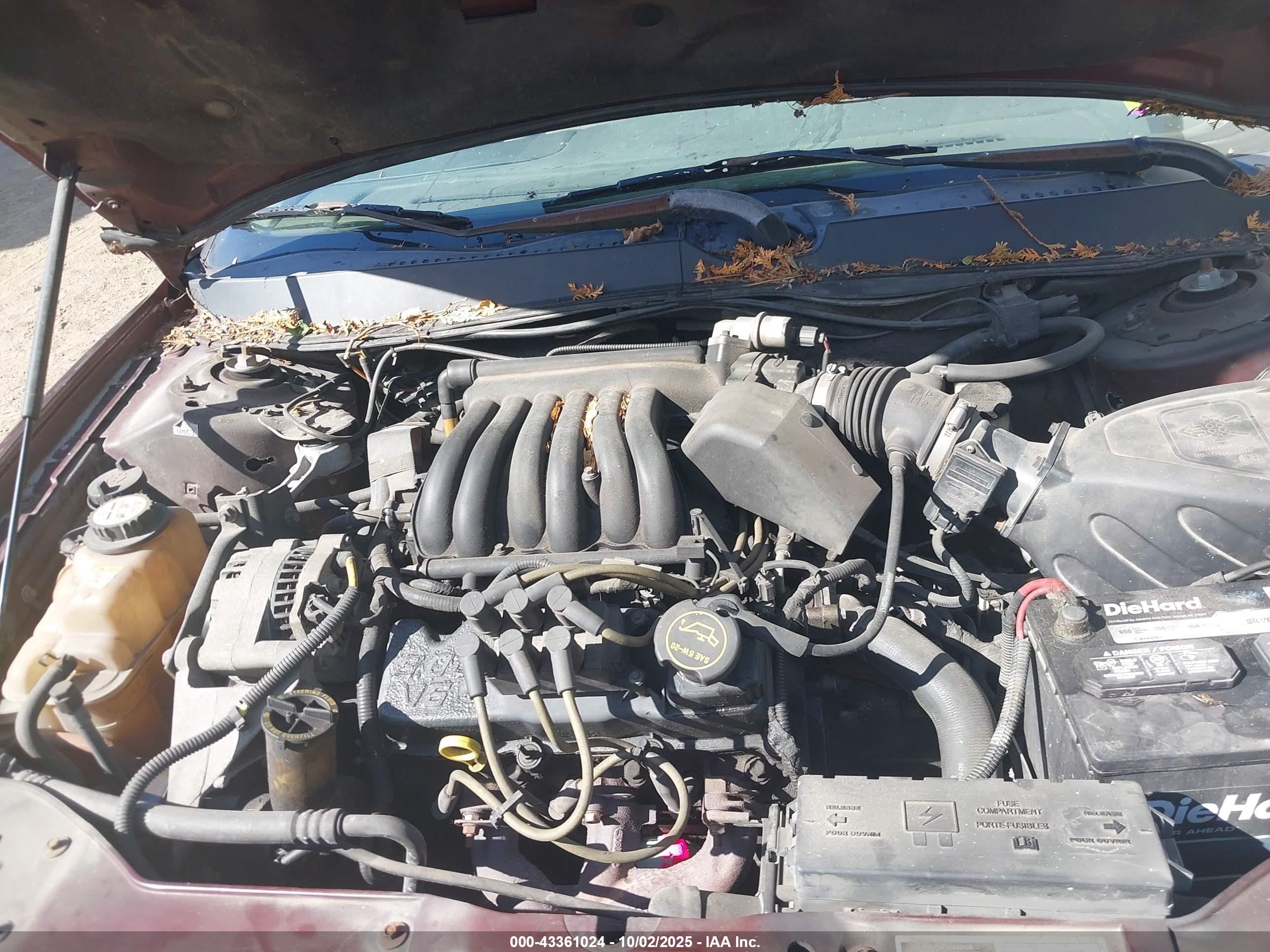 2001 Ford Taurus Lx Brown vin: 1FAFP52U71A168996
