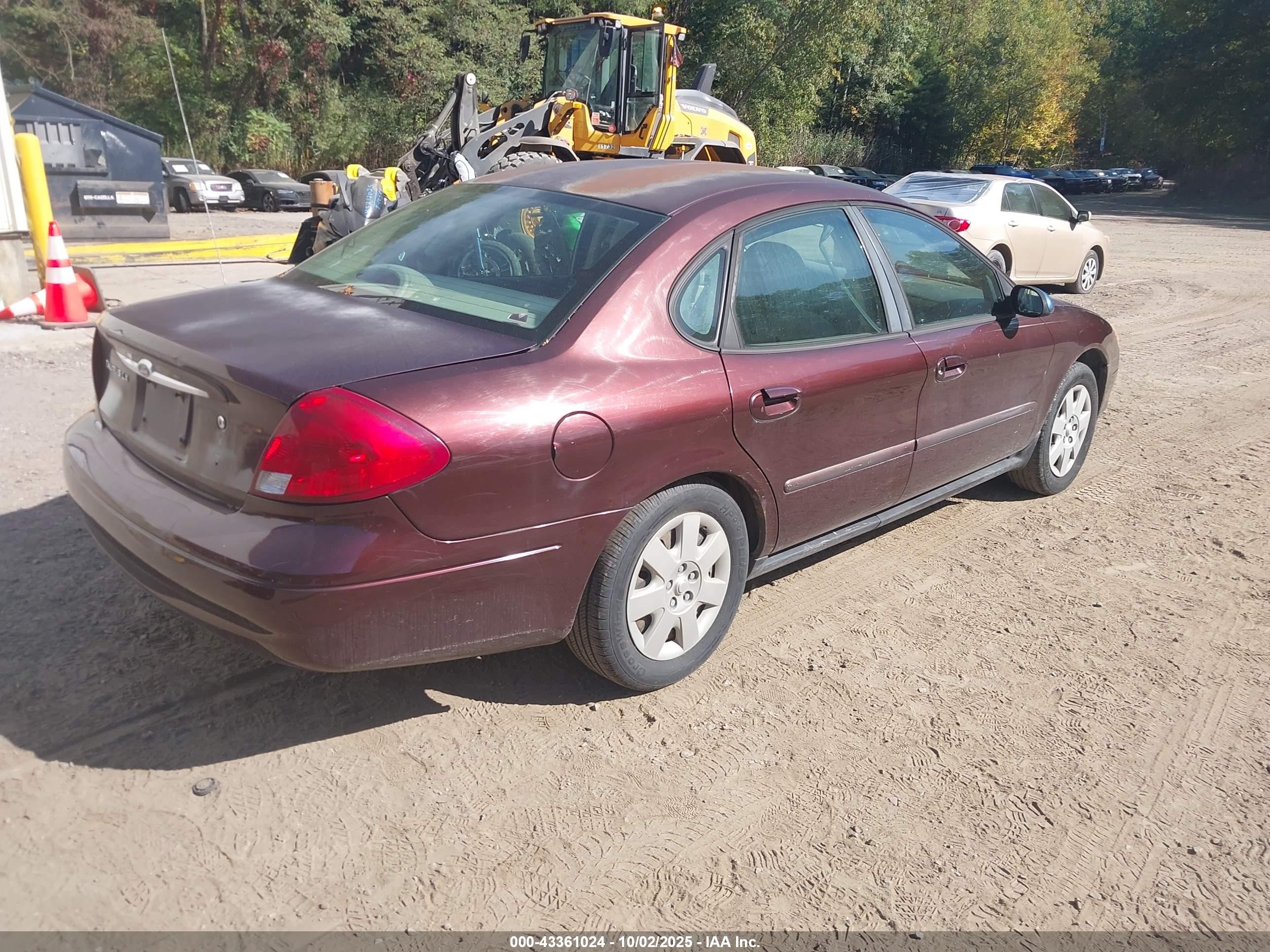 2001 Ford Taurus Lx Brown vin: 1FAFP52U71A168996
