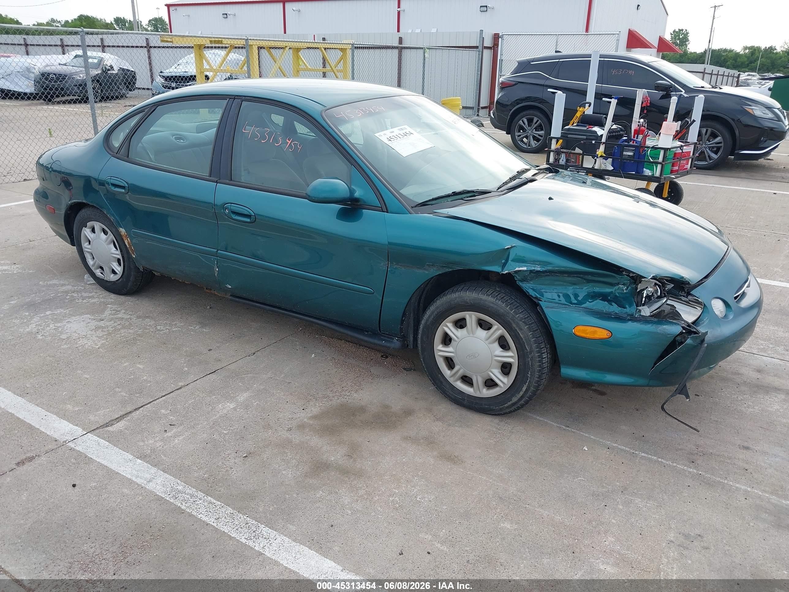 1998 Ford Taurus Lx/se Green vin: 1FAFP52U7WG146971