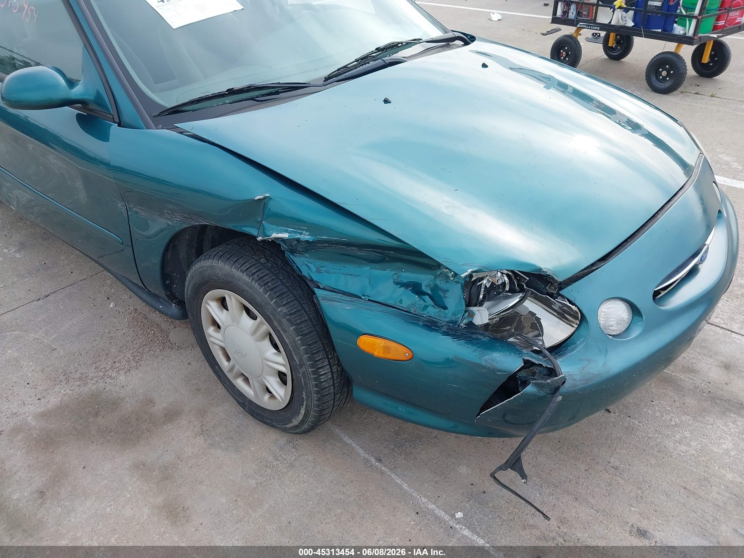 1998 Ford Taurus Lx/se Green vin: 1FAFP52U7WG146971