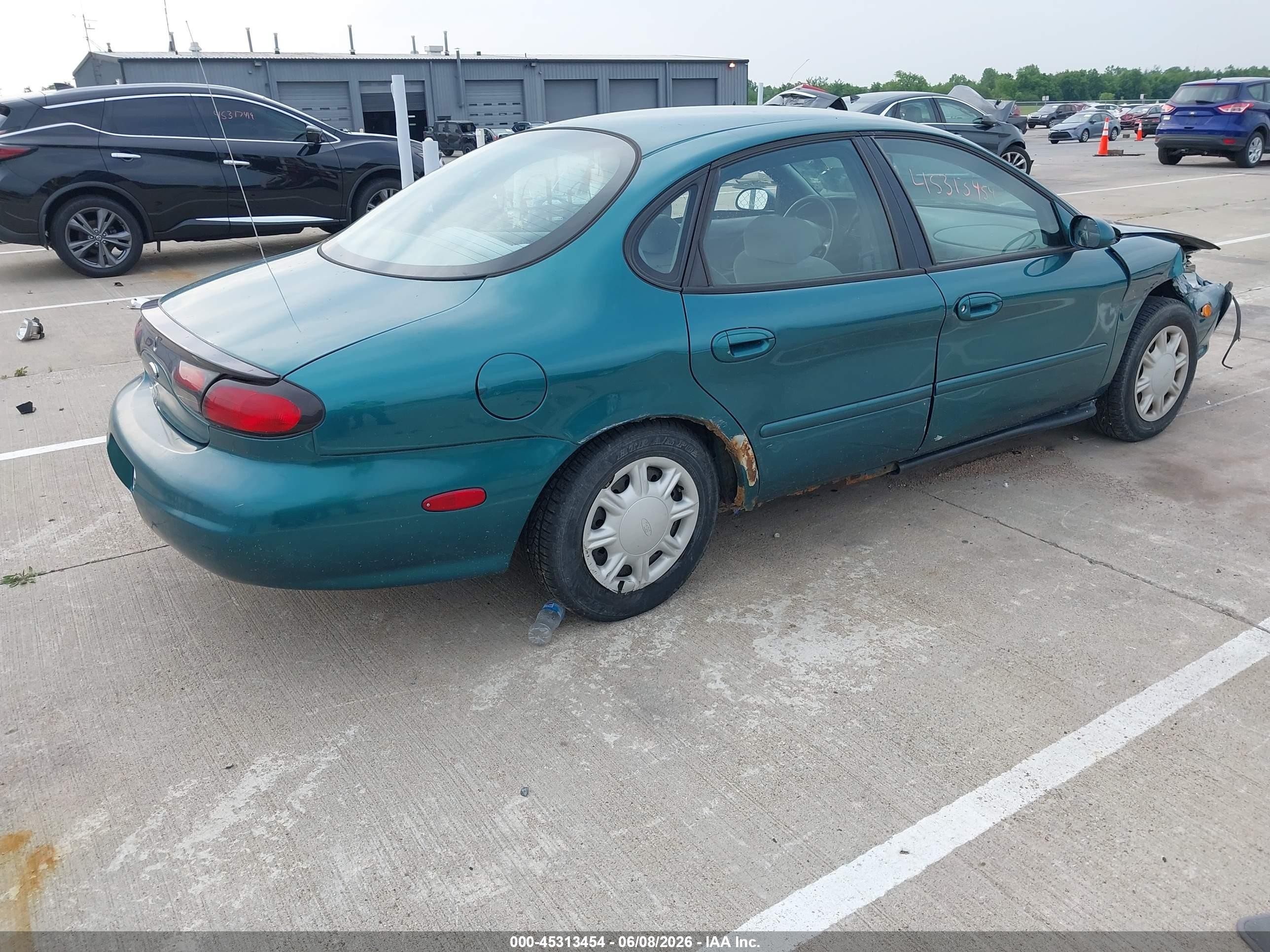 1998 Ford Taurus Lx/se Green vin: 1FAFP52U7WG146971