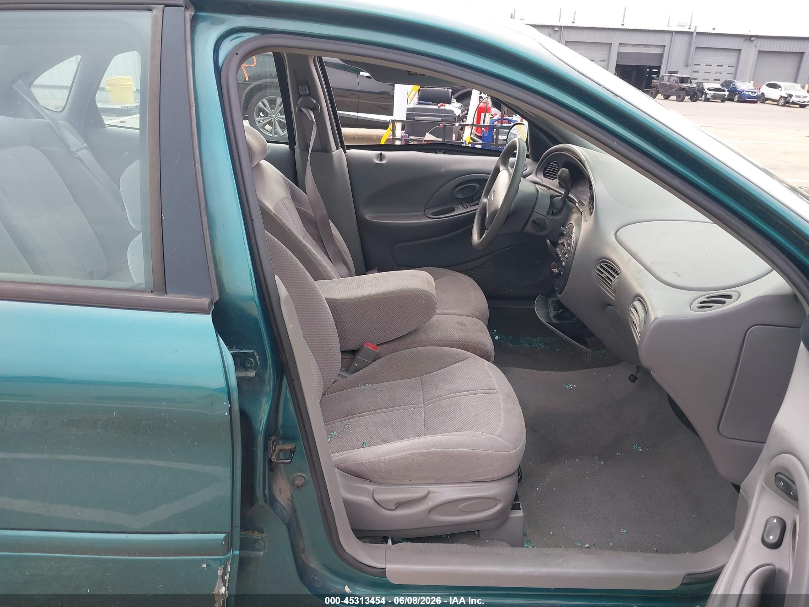 1998 Ford Taurus Lx/se Green vin: 1FAFP52U7WG146971