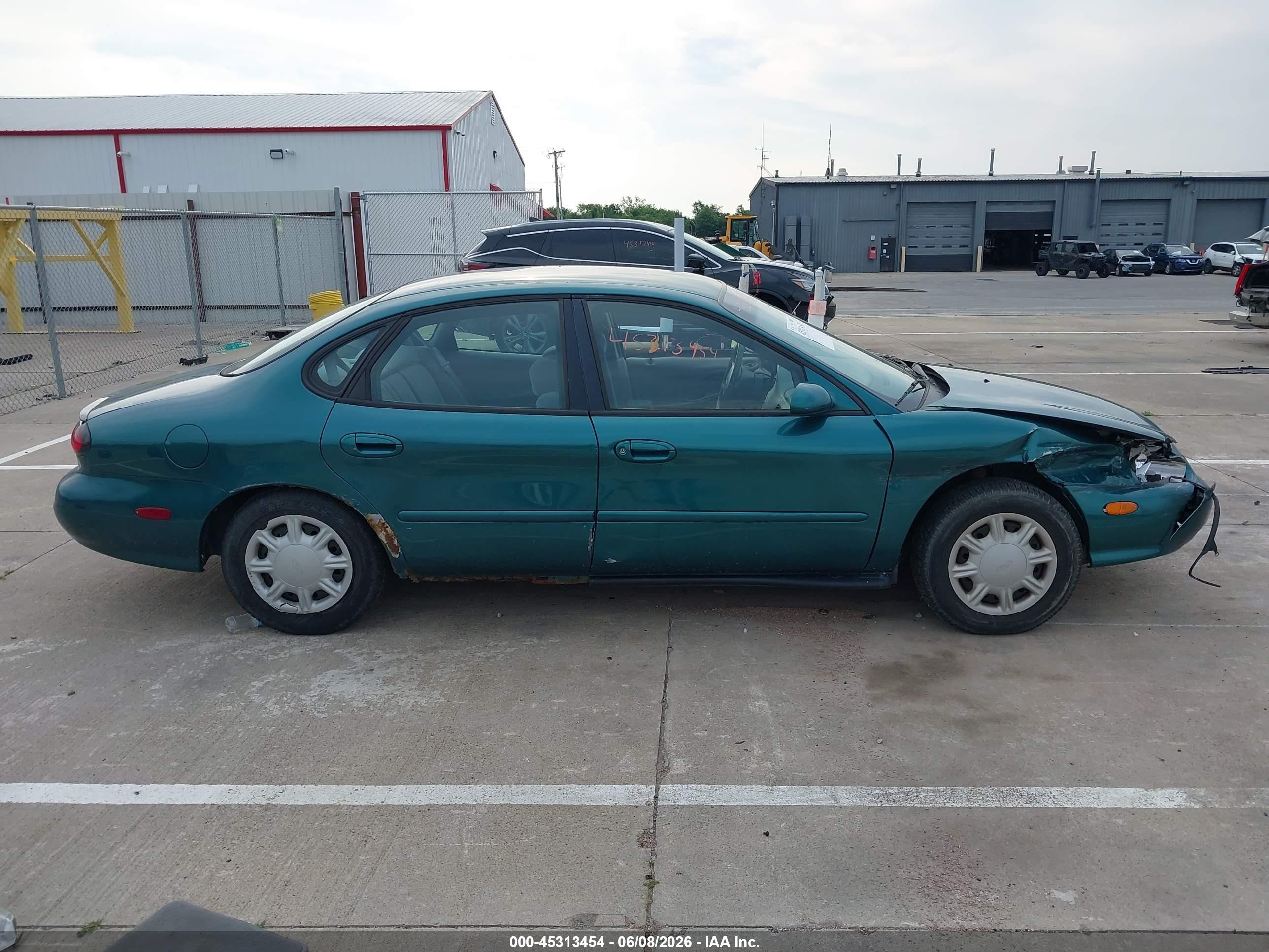 1998 Ford Taurus Lx/se Green vin: 1FAFP52U7WG146971