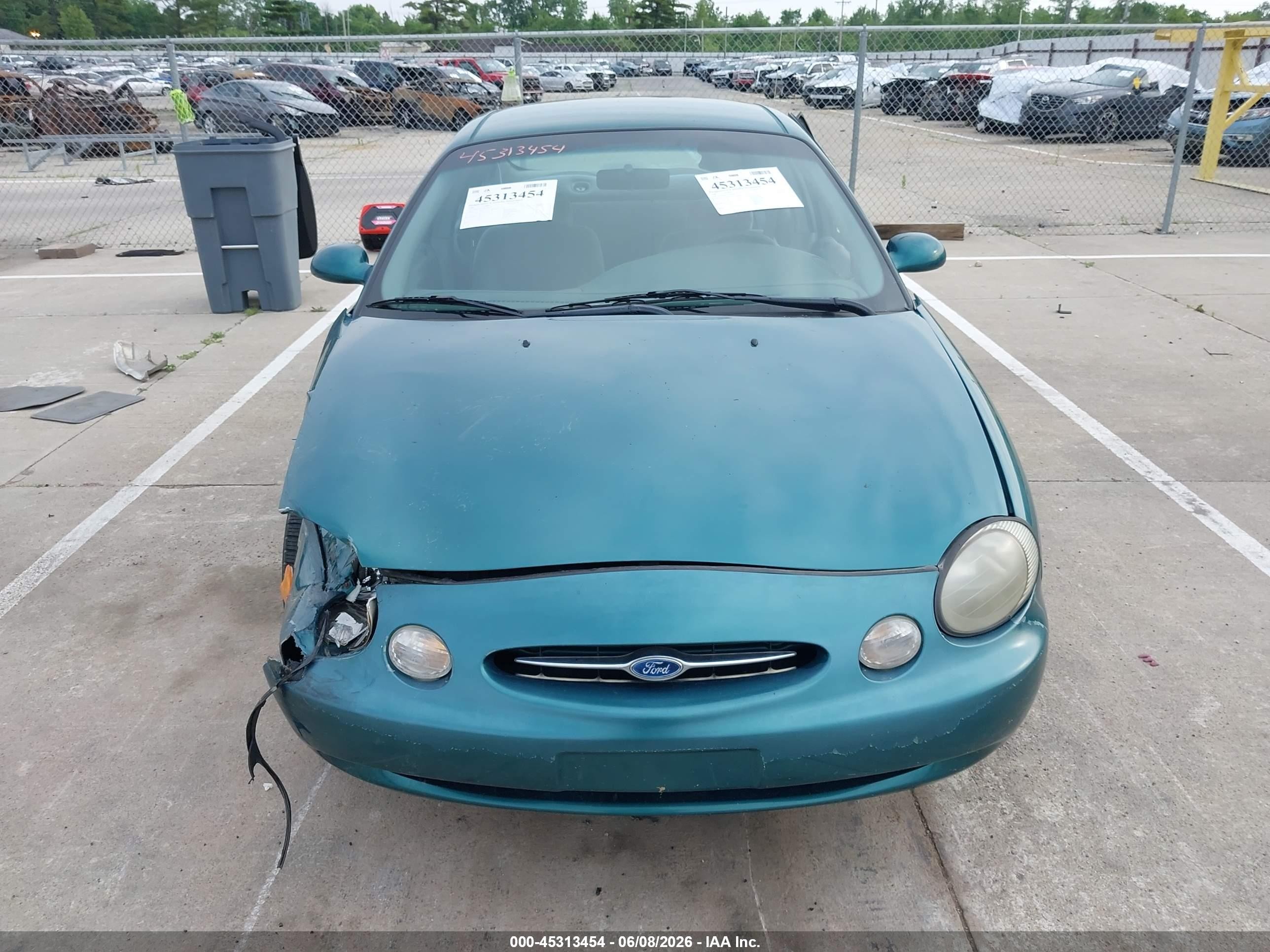 1998 Ford Taurus Lx/se Green vin: 1FAFP52U7WG146971