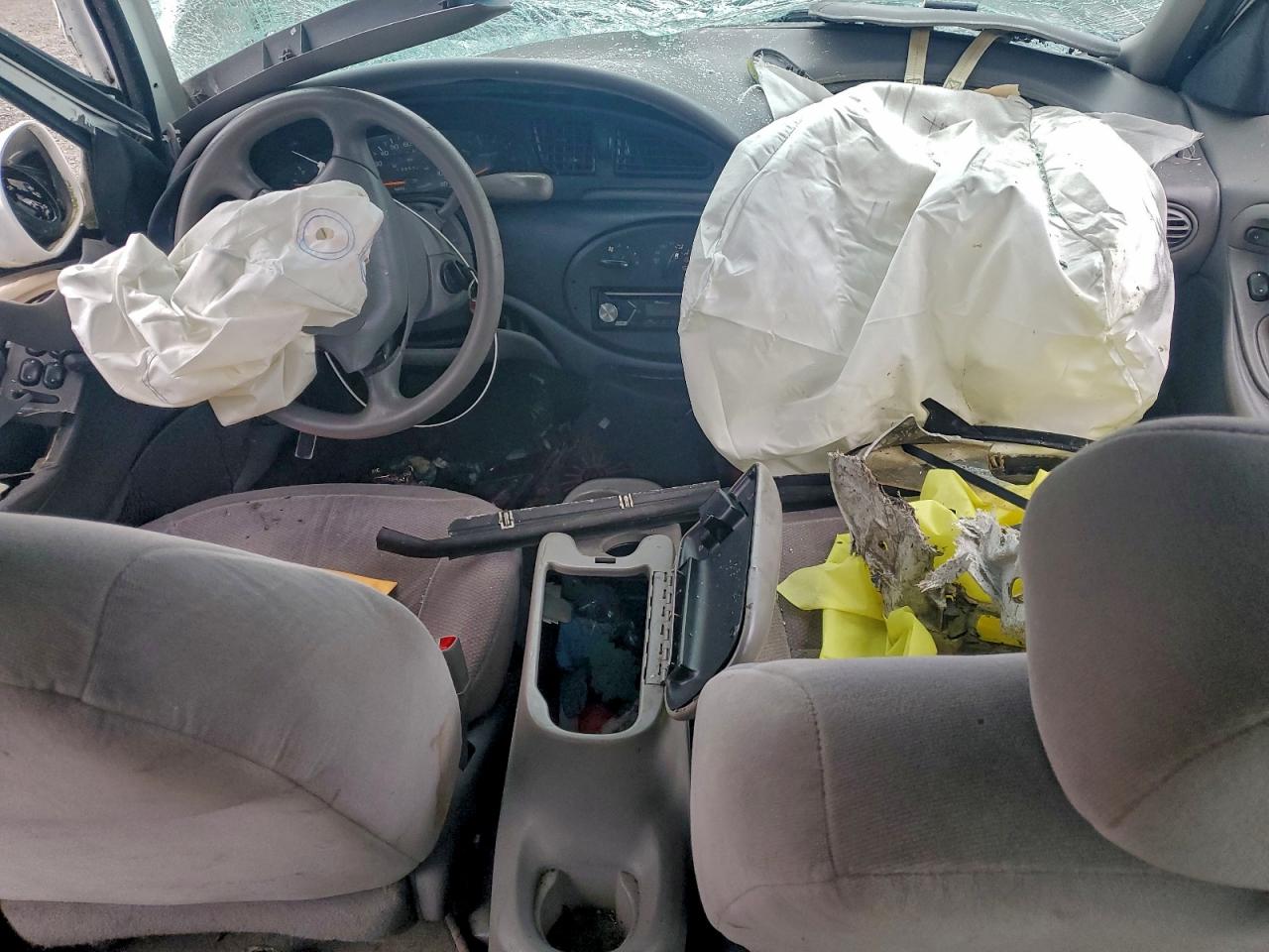 1998 Ford Taurus Lx White vin: 1FAFP52U7WG208305