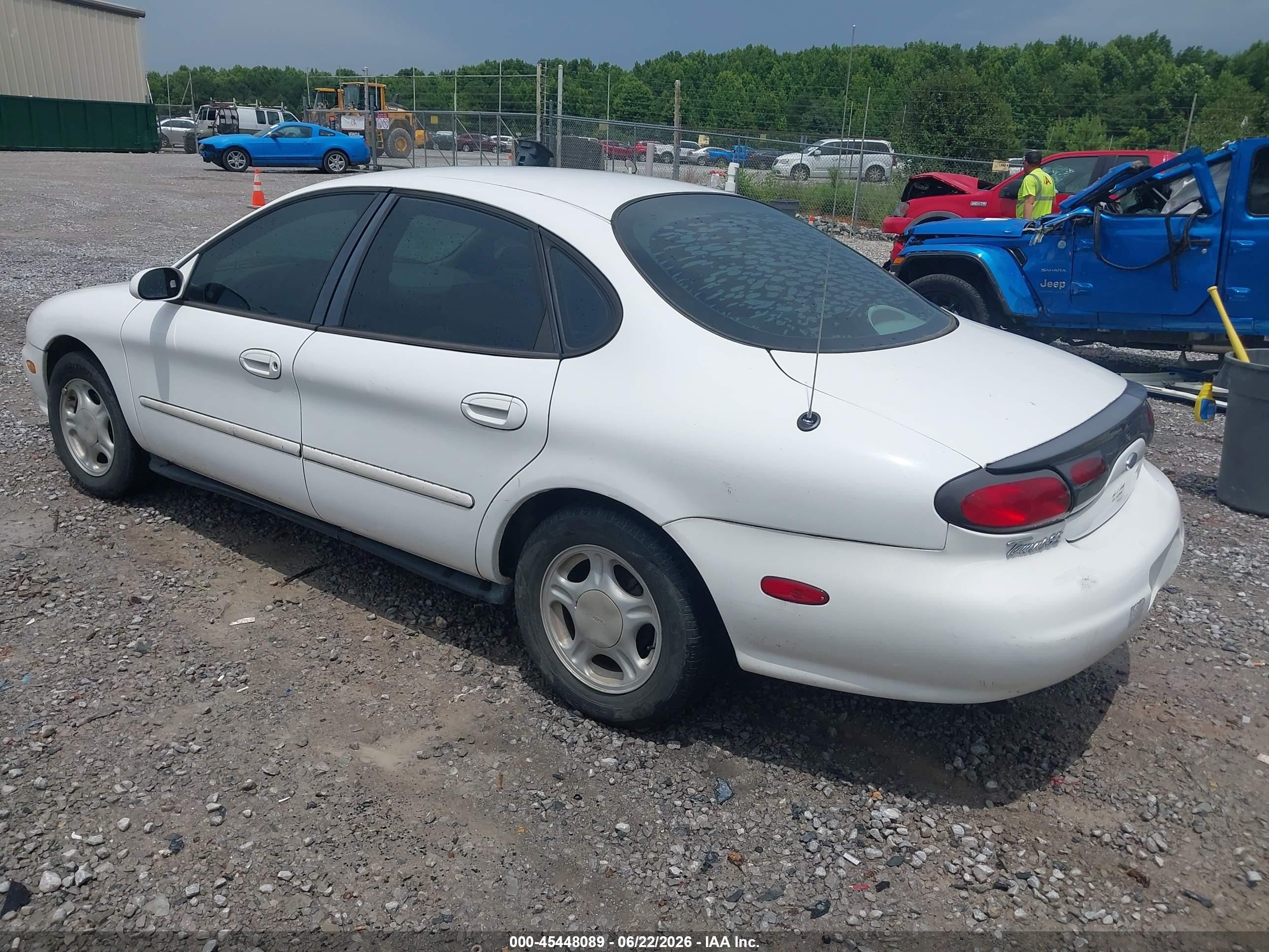 1998 Ford Taurus Lx/se White vin: 1FAFP52U8WA242174