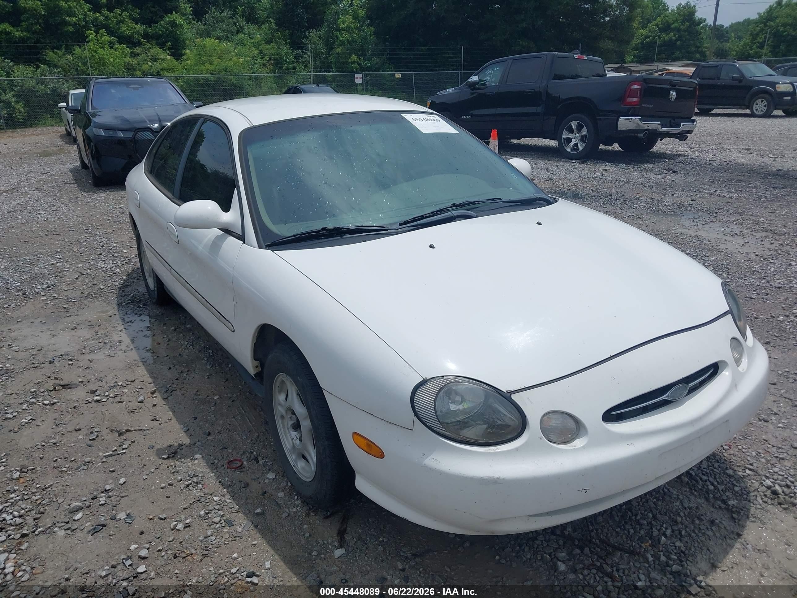 1998 Ford Taurus Lx/se White vin: 1FAFP52U8WA242174