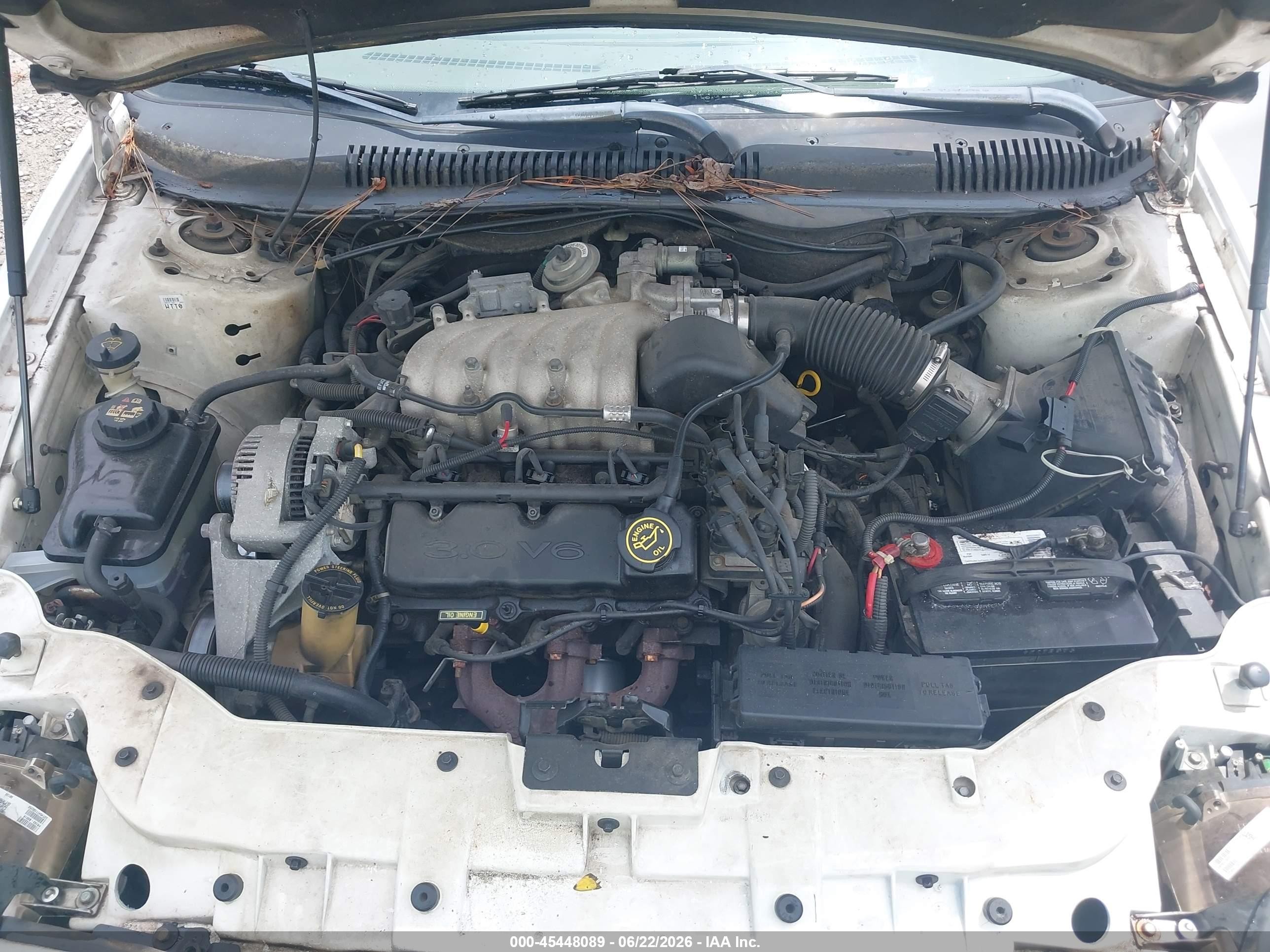 1998 Ford Taurus Lx/se White vin: 1FAFP52U8WA242174