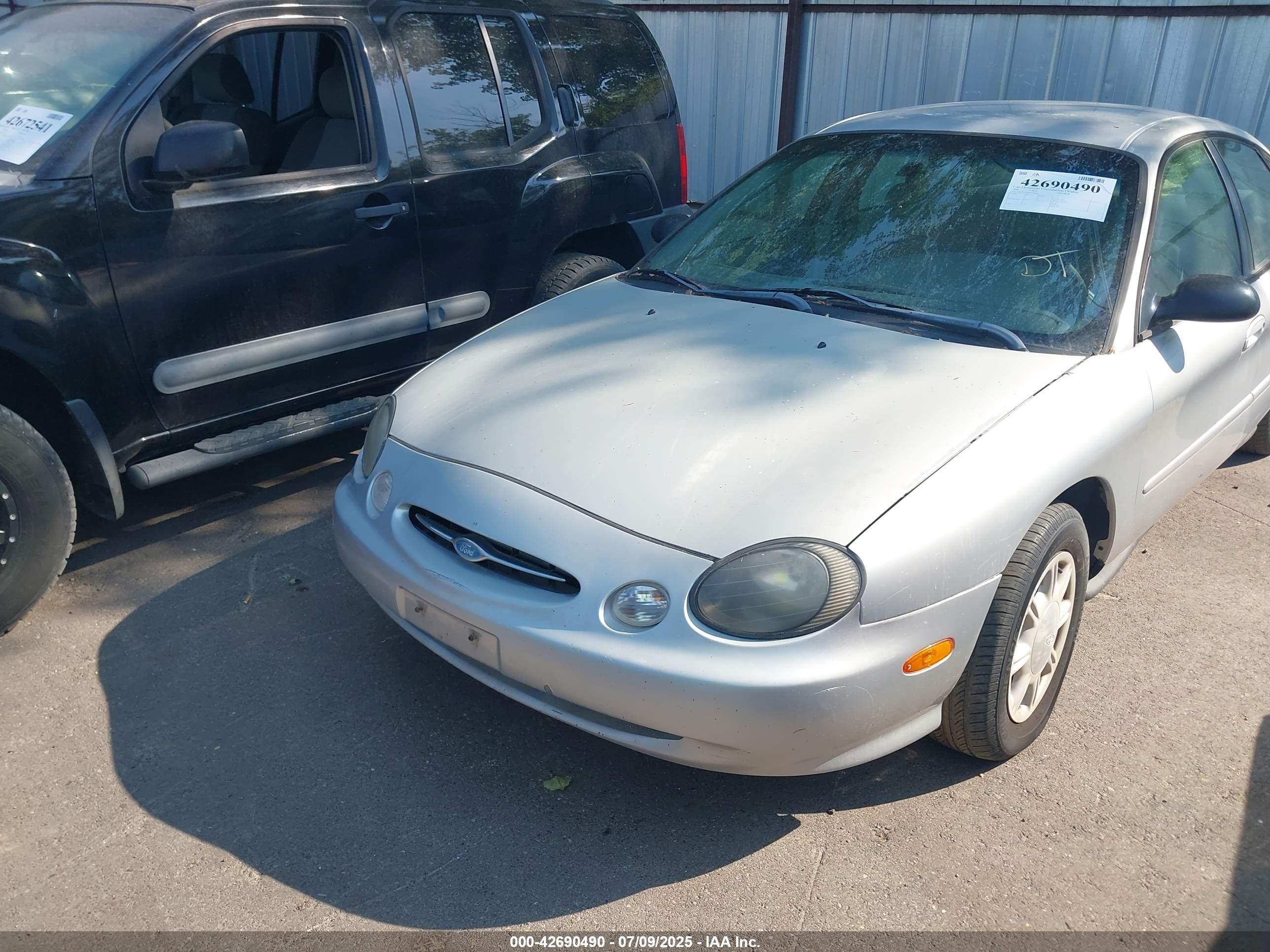 1998 Ford Taurus Lx/se Silver vin: 1FAFP52U8WG186654