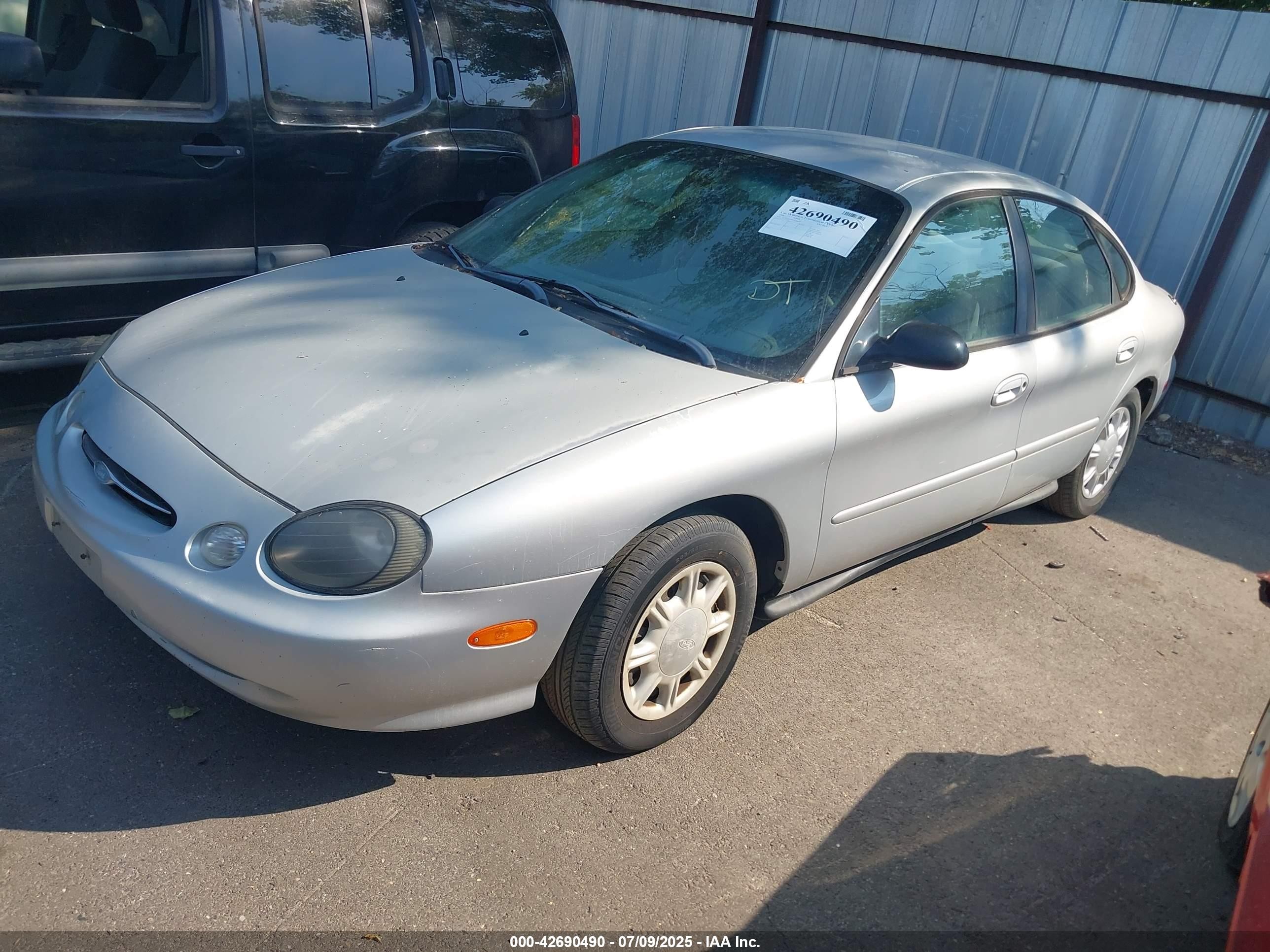 1998 Ford Taurus Lx/se Silver vin: 1FAFP52U8WG186654