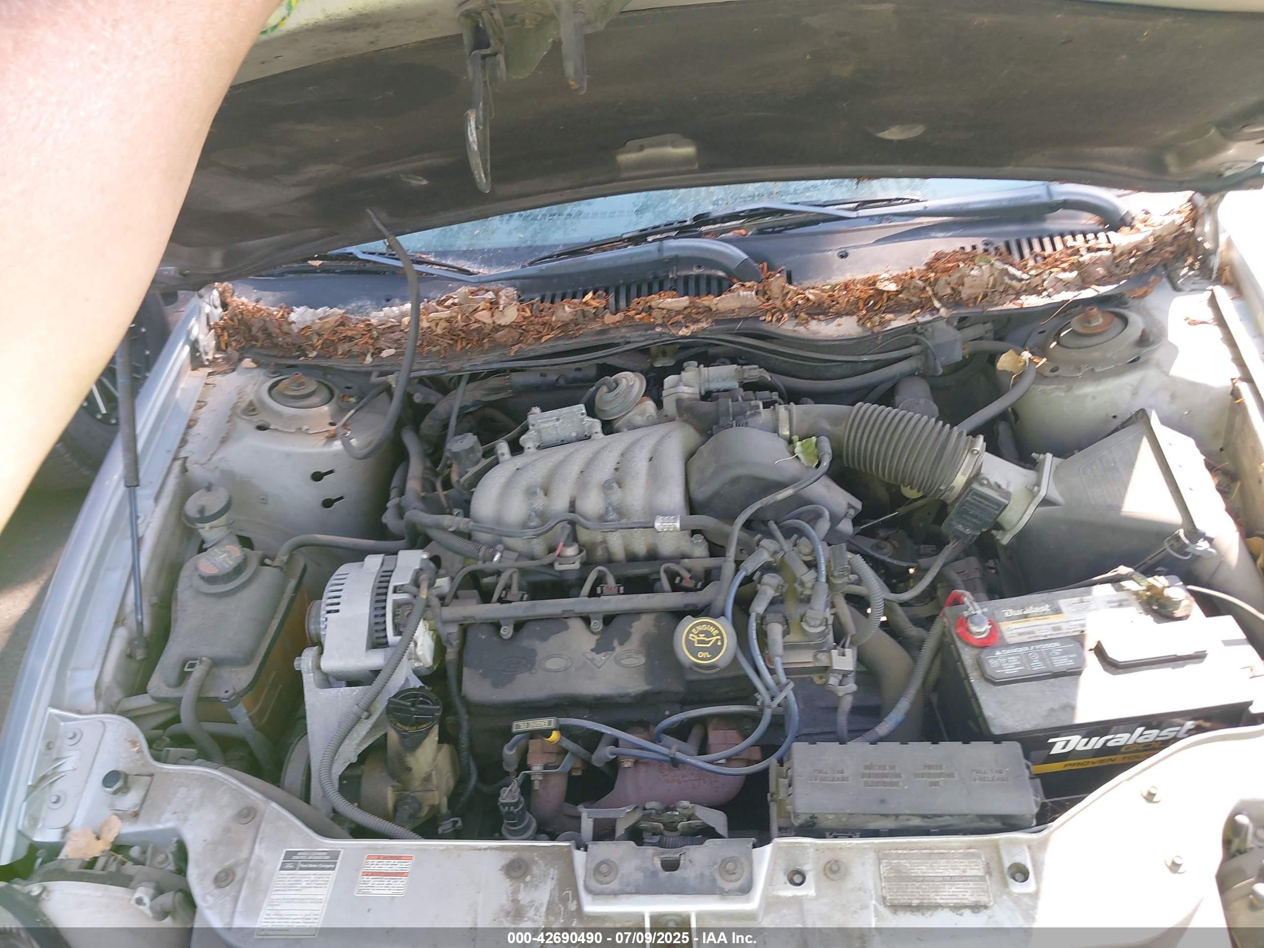 1998 Ford Taurus Lx/se Silver vin: 1FAFP52U8WG186654