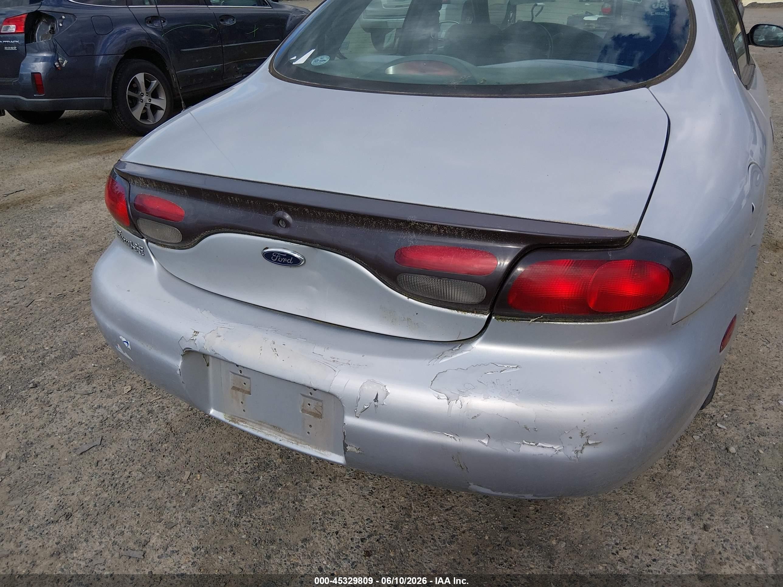 1998 Ford Taurus Lx/se Silver vin: 1FAFP52U8WG260283