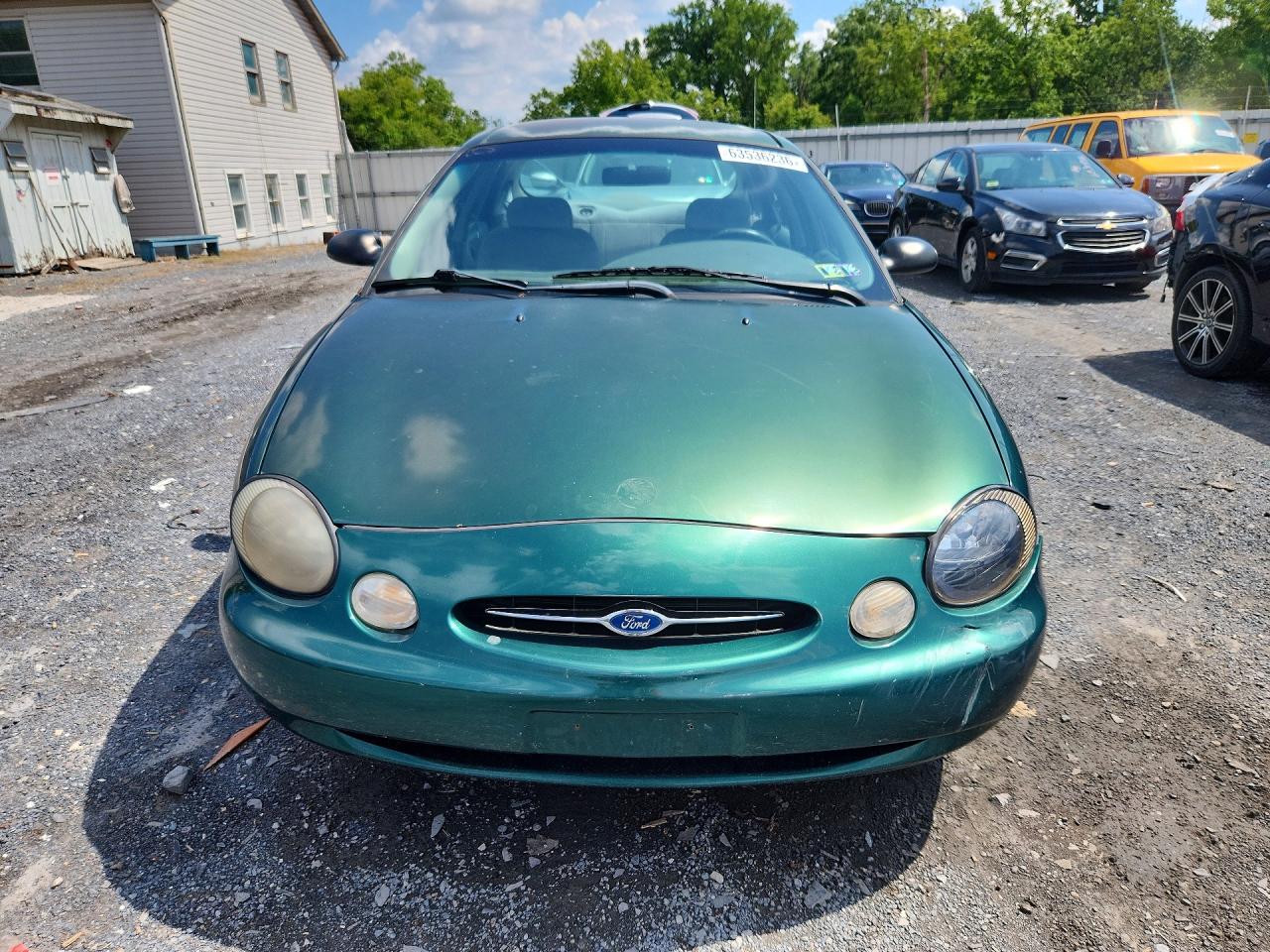 1999 Ford Taurus Lx Green vin: 1FAFP52U8XA312077