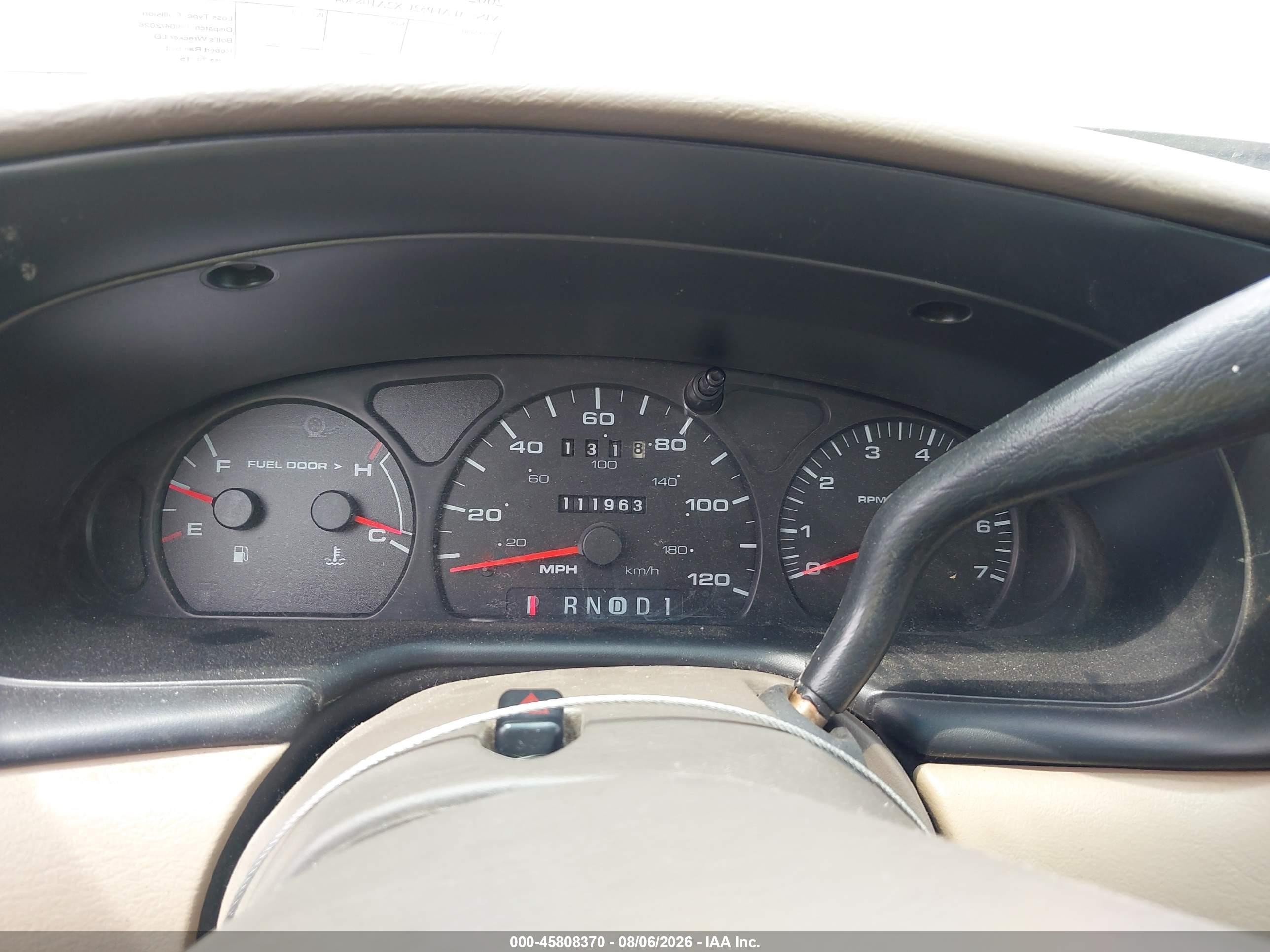 2002 Ford Taurus Lx Standard Бежевый vin: 1FAFP52UX2A108504