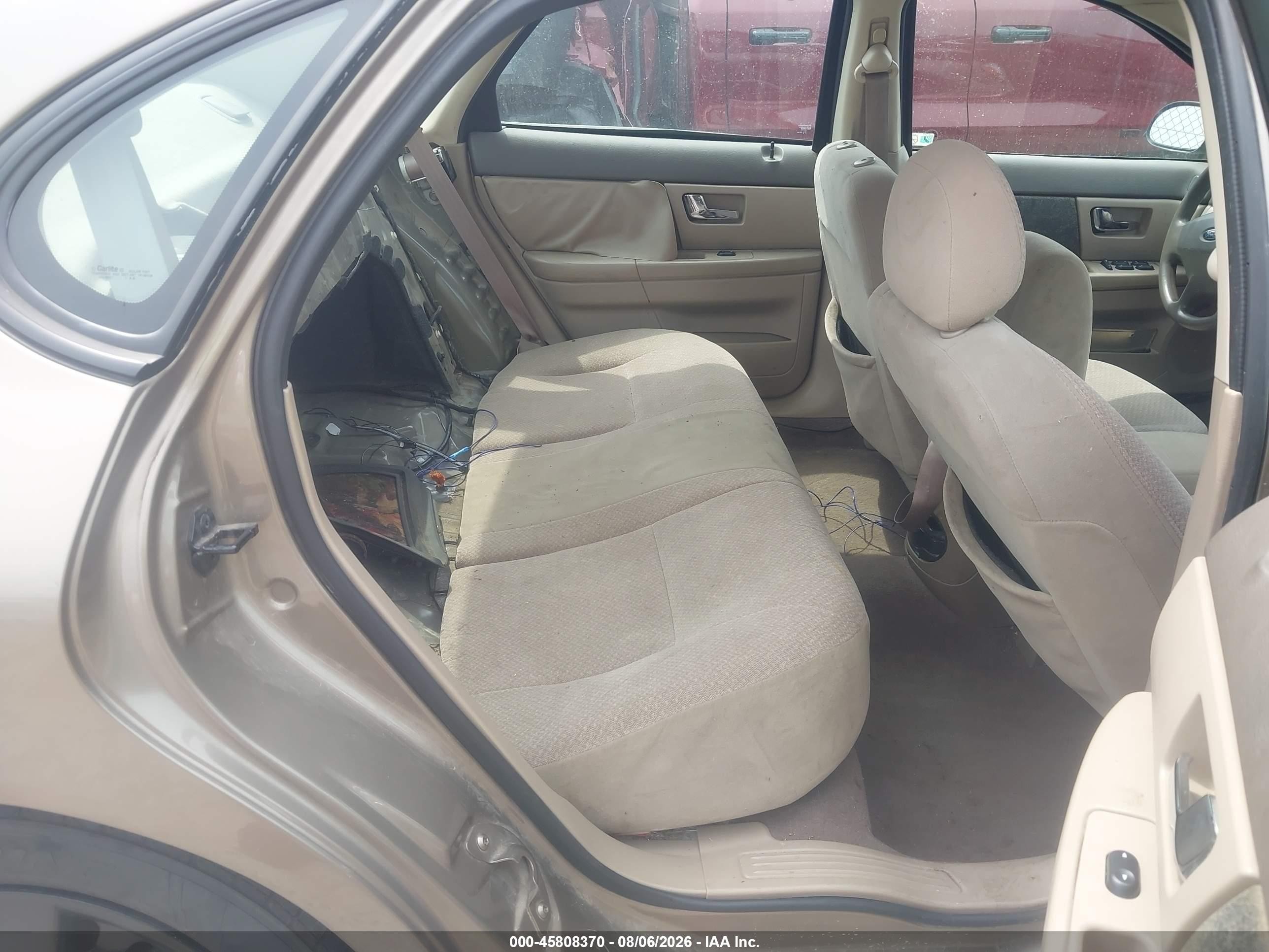 2002 Ford Taurus Lx Standard Бежевый vin: 1FAFP52UX2A108504