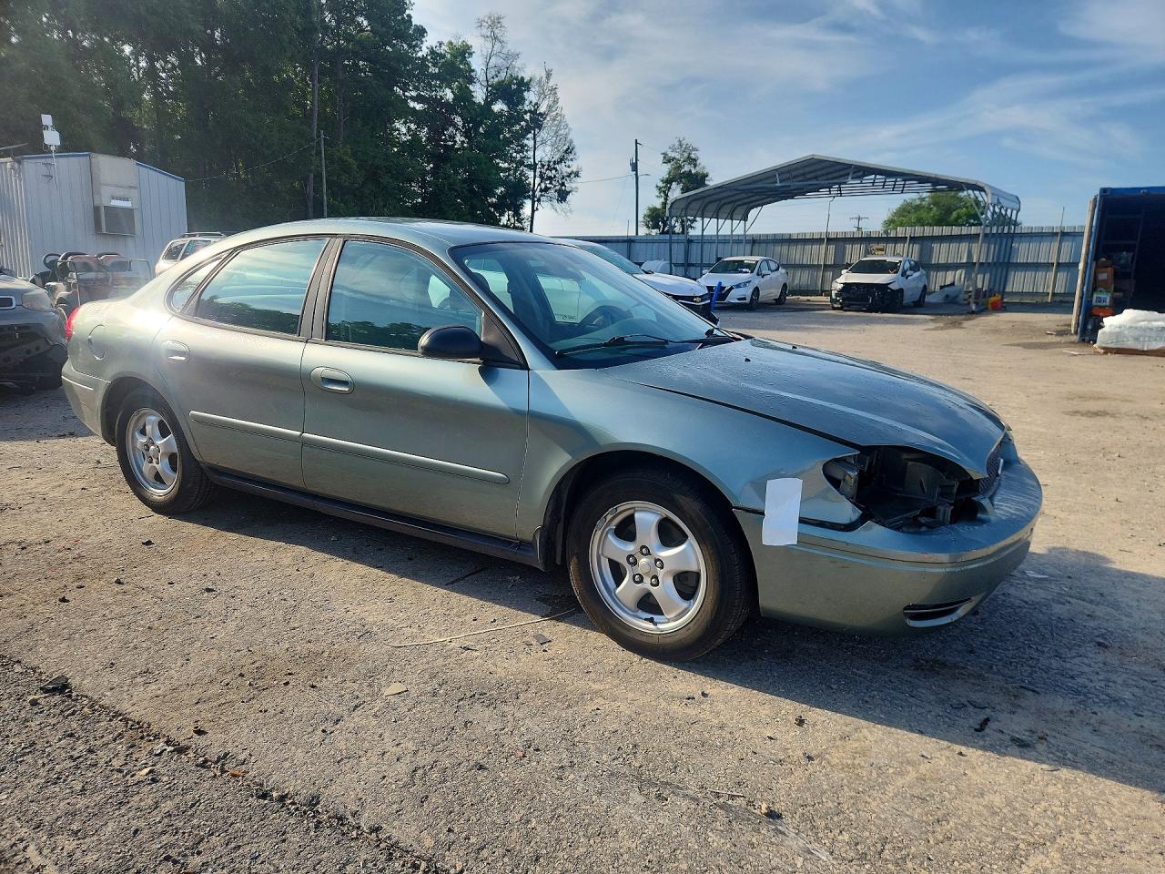 2005 Ford Taurus Se Turquoise vin: 1FAFP53205A143926