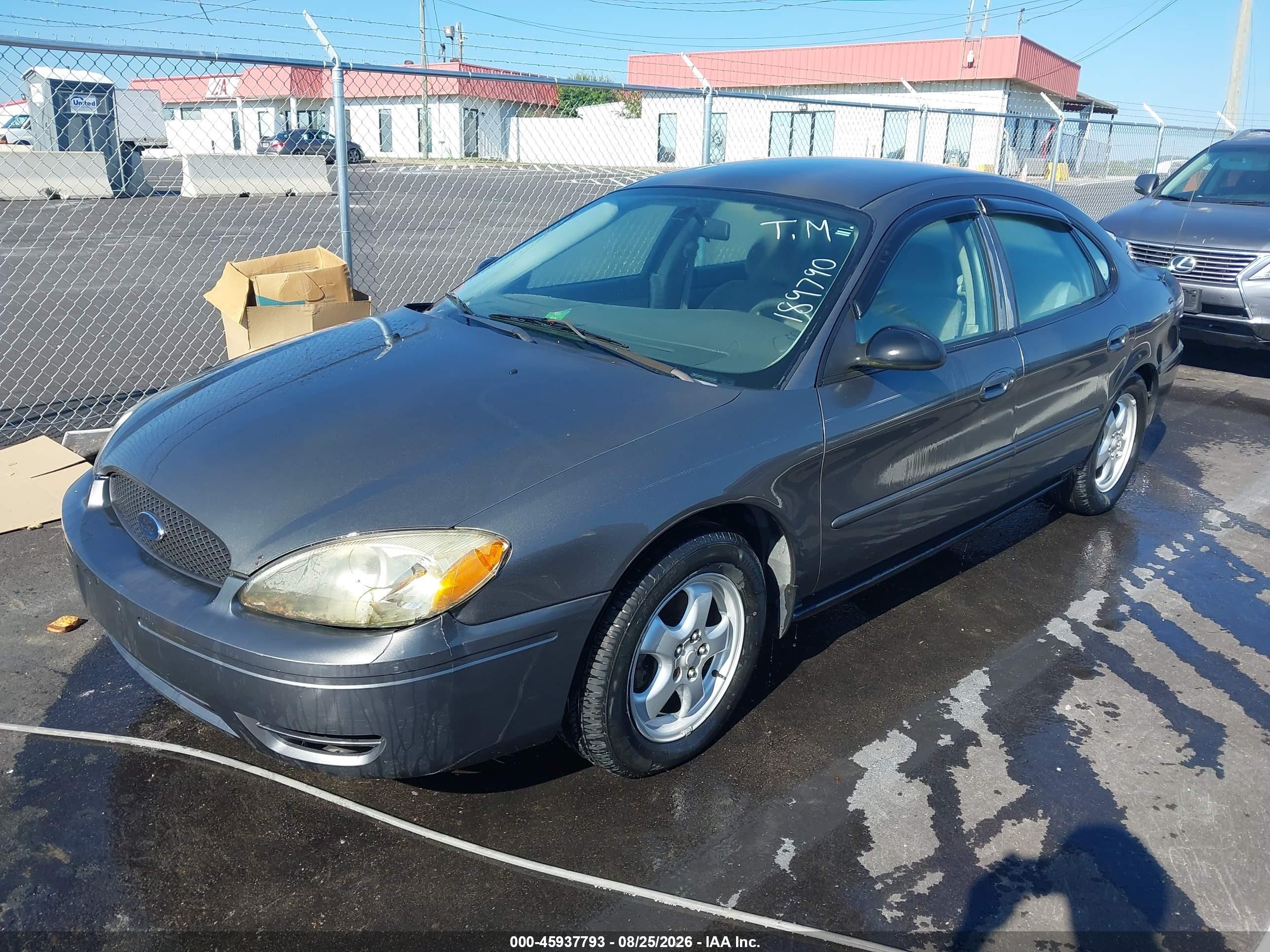 2005 Ford Taurus Se Gray vin: 1FAFP53205A189790