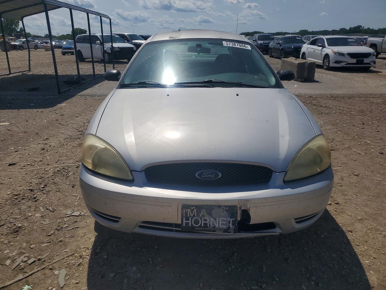 2005 Ford Taurus Se Silver vin: 1FAFP53205A255688