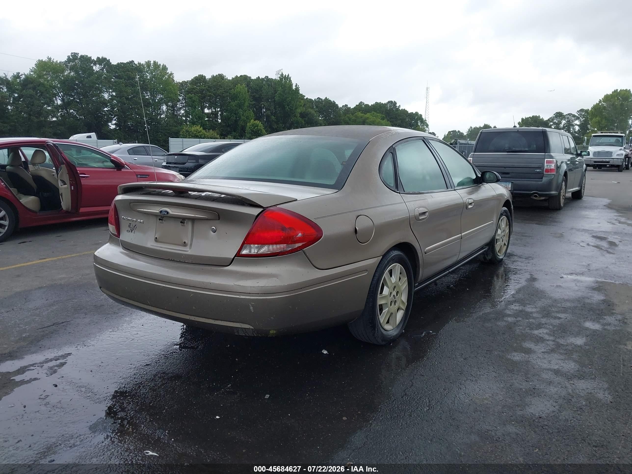2004 Ford Taurus Se Beige vin: 1FAFP53214G149956