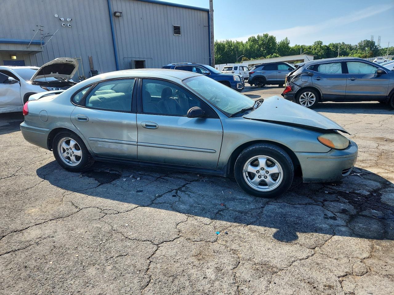2005 Ford Taurus Se Green vin: 1FAFP53215A116072