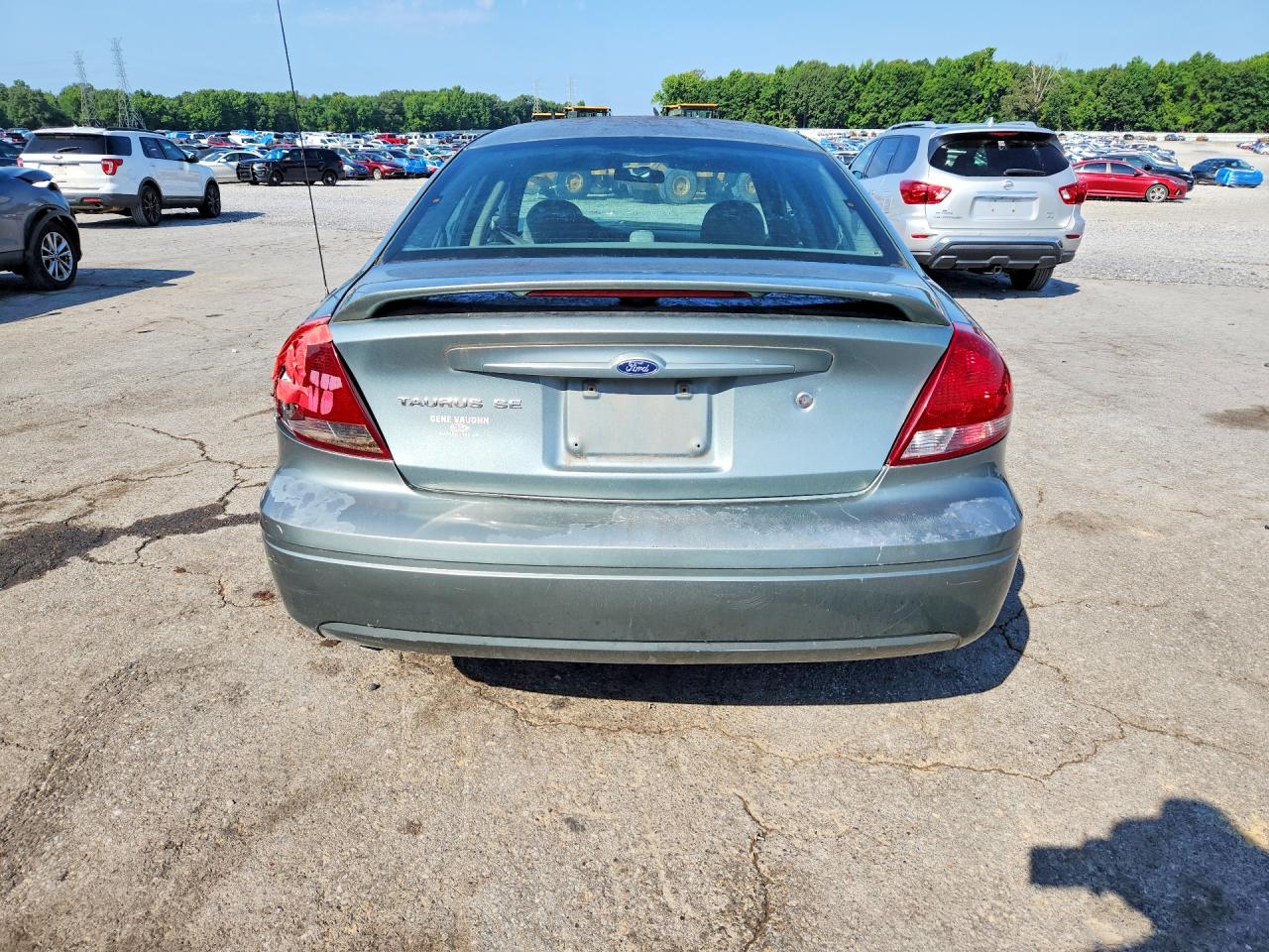 2005 Ford Taurus Se Green vin: 1FAFP53215A116072