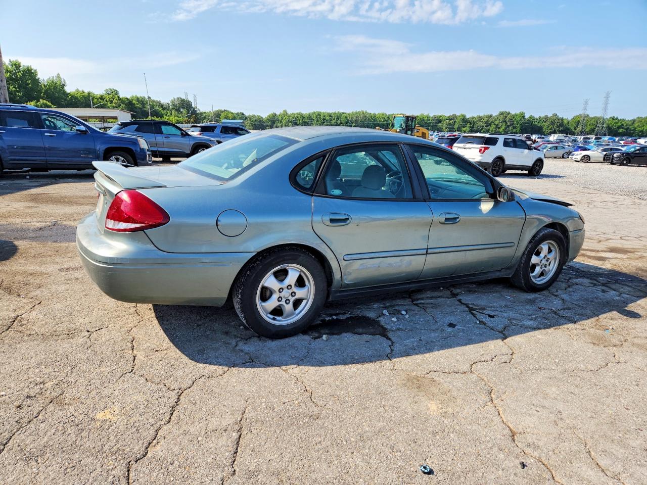 2005 Ford Taurus Se Green vin: 1FAFP53215A116072